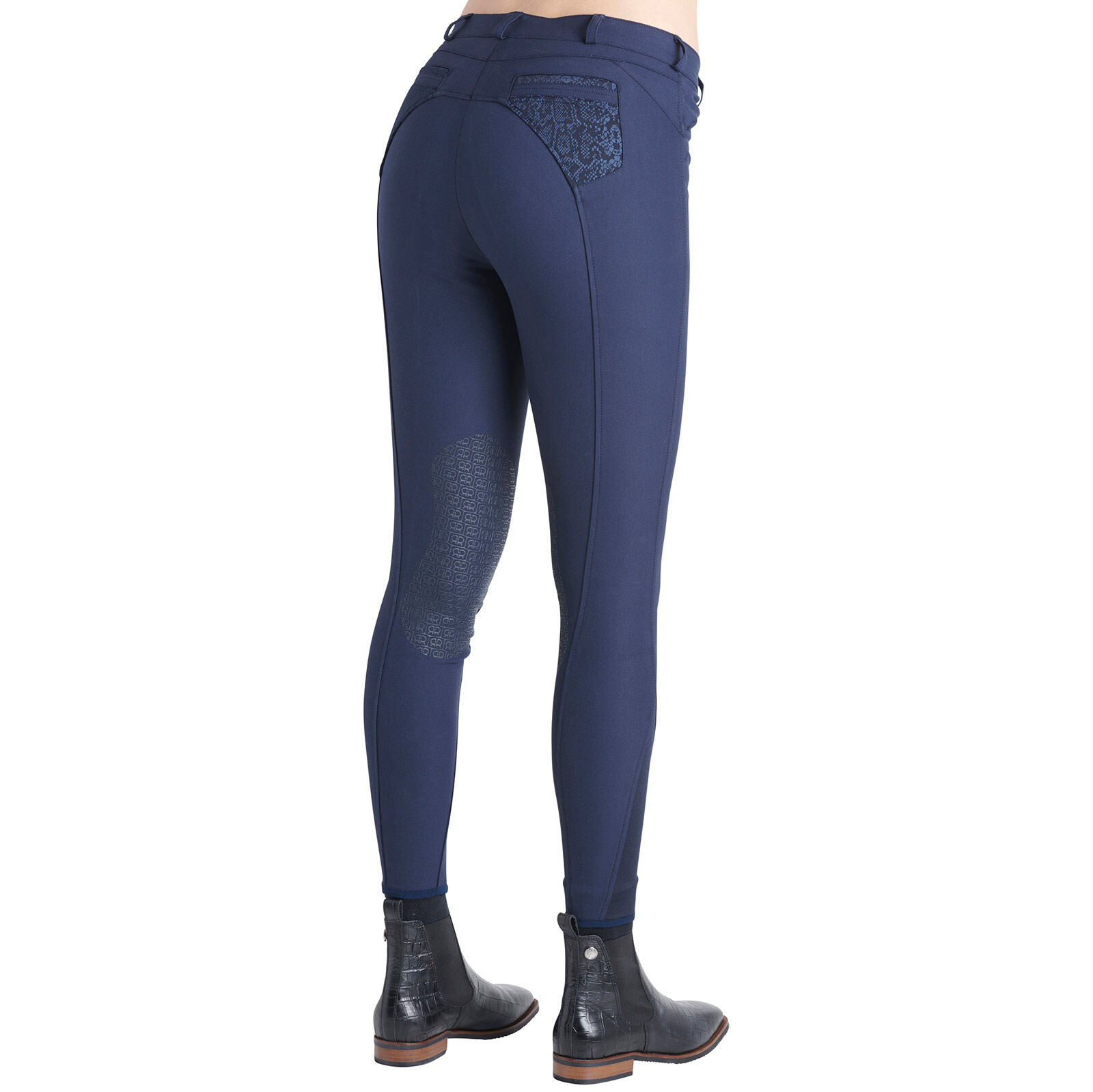 Rebel Alicia breech snake pockets kneepatch grip for Women, DB/AB, 30