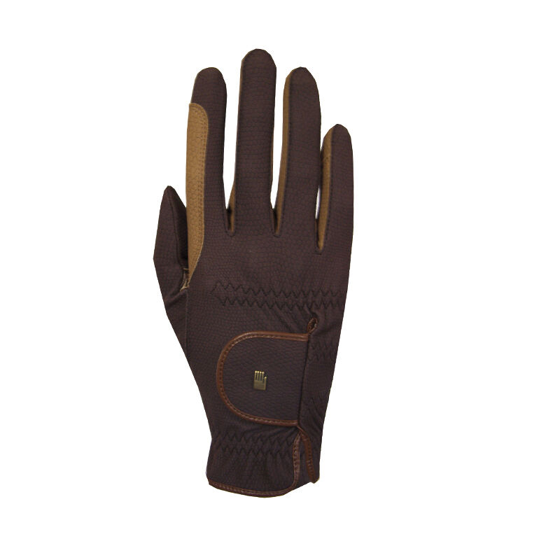 Roeckl Malta Grip two-tone, Dark Brown, 10,5