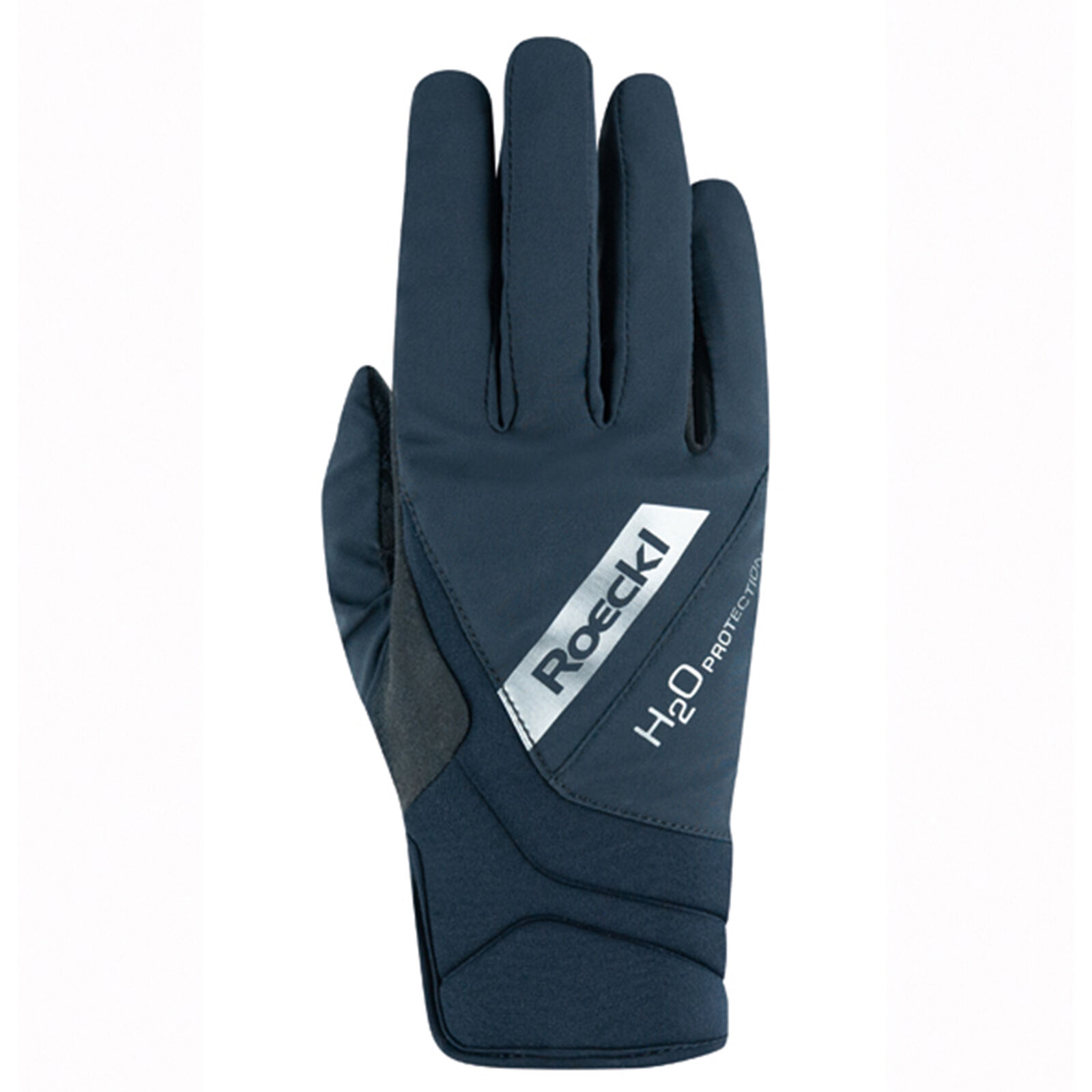 Roeckl Waregem Riding Gloves, Black, 6