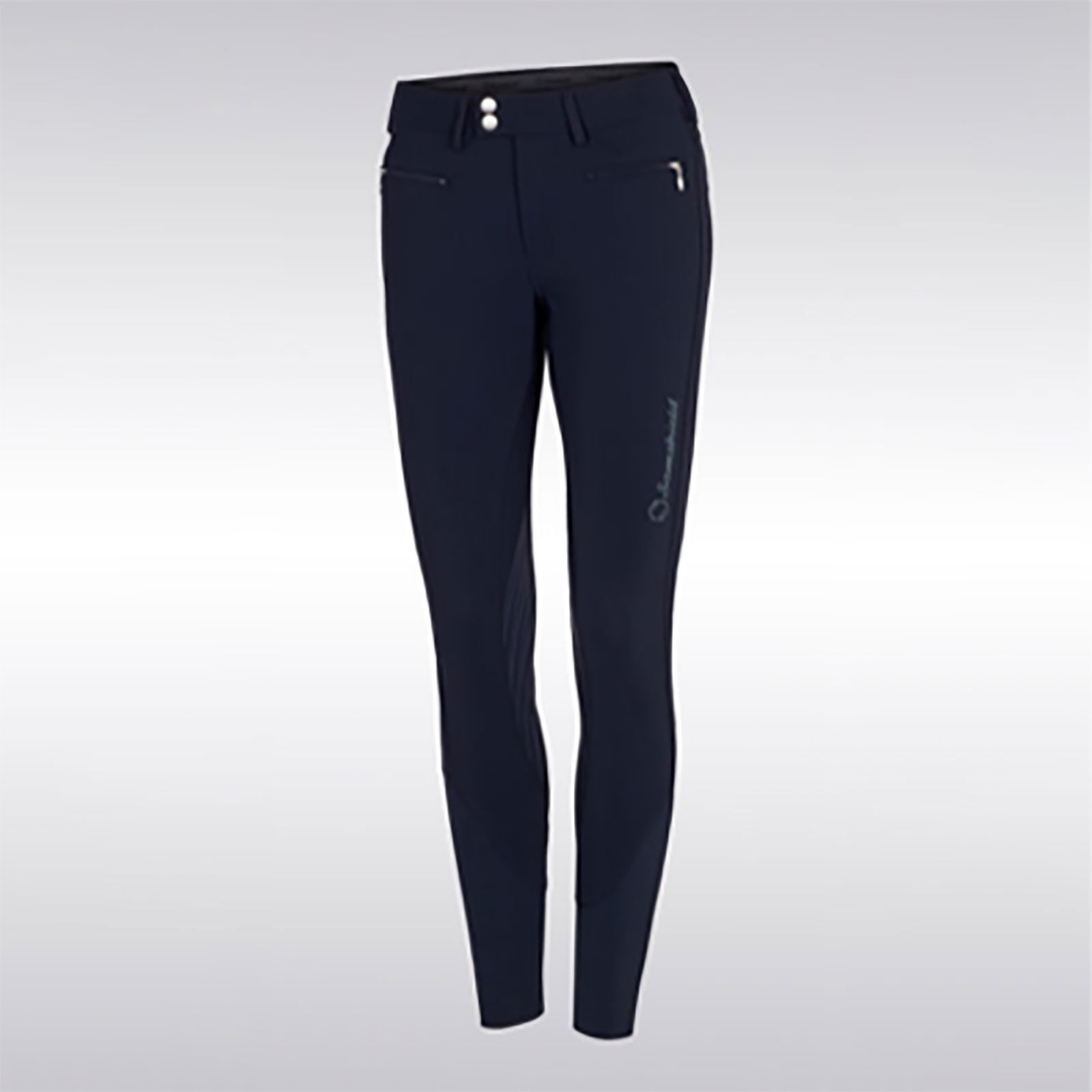 Samshield Adele Women´s Knee Patch Breeches, Blue, 32