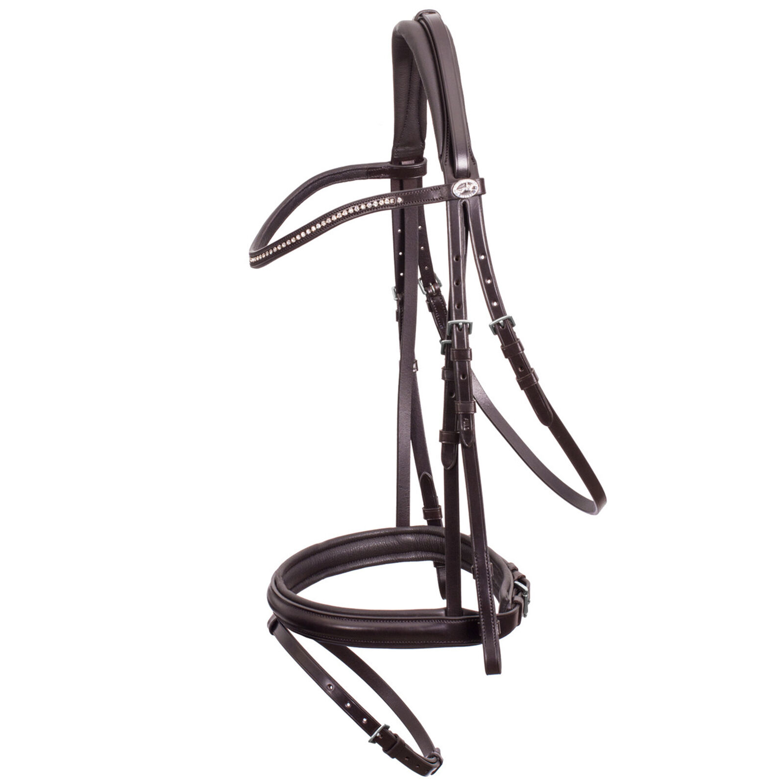 Bridon filet Schockemöhle Sports Oslo, Dark Brown/Silver, F