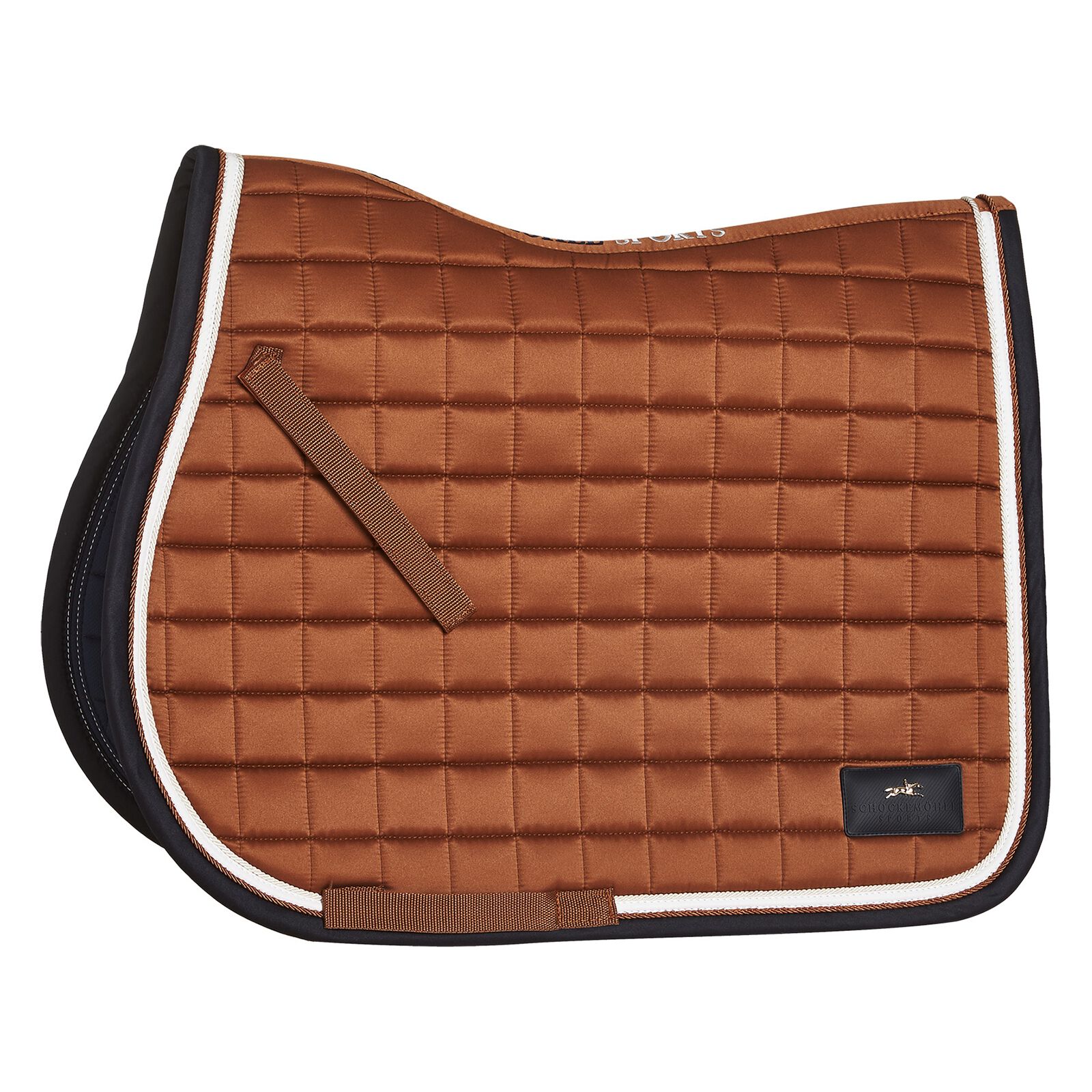 Tapis de selle Schockemöhle Sports Spirit Pad S, Brown, F