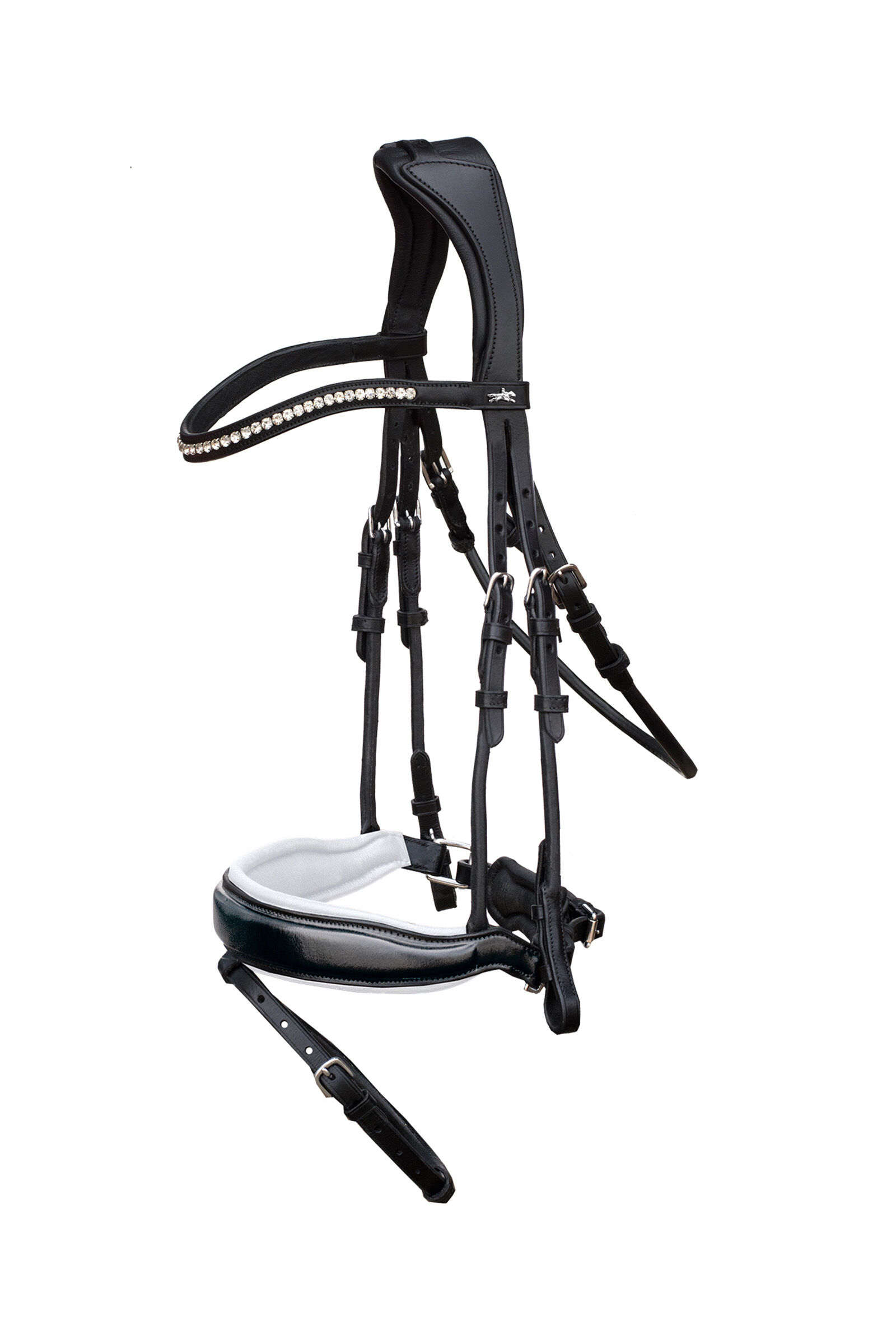Schockemöhle Sports Malibu bridon anatomique, Black/Patent Grey, C