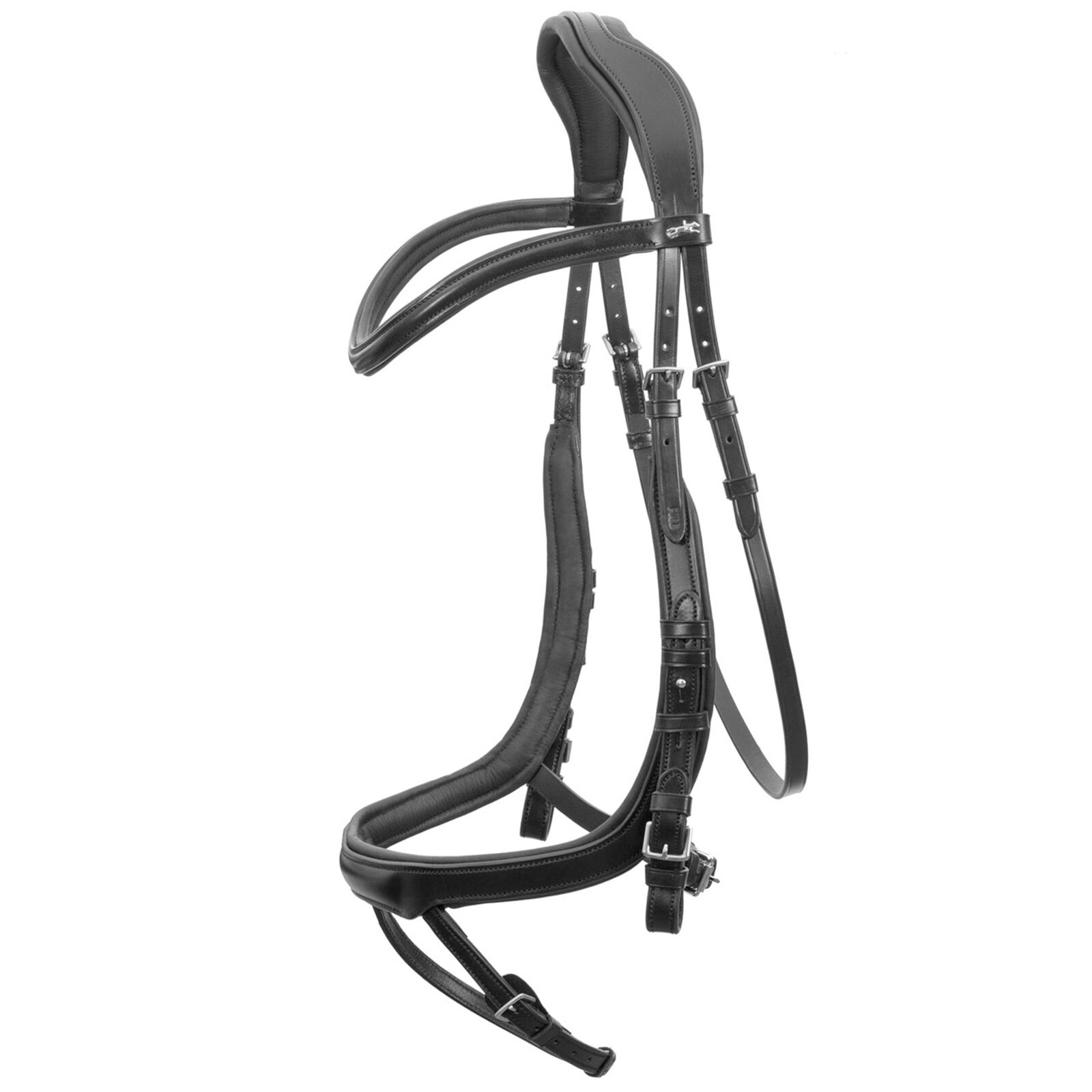 Schockemöhle Sports Equitus Alpha Bridle, Black/Silver, C