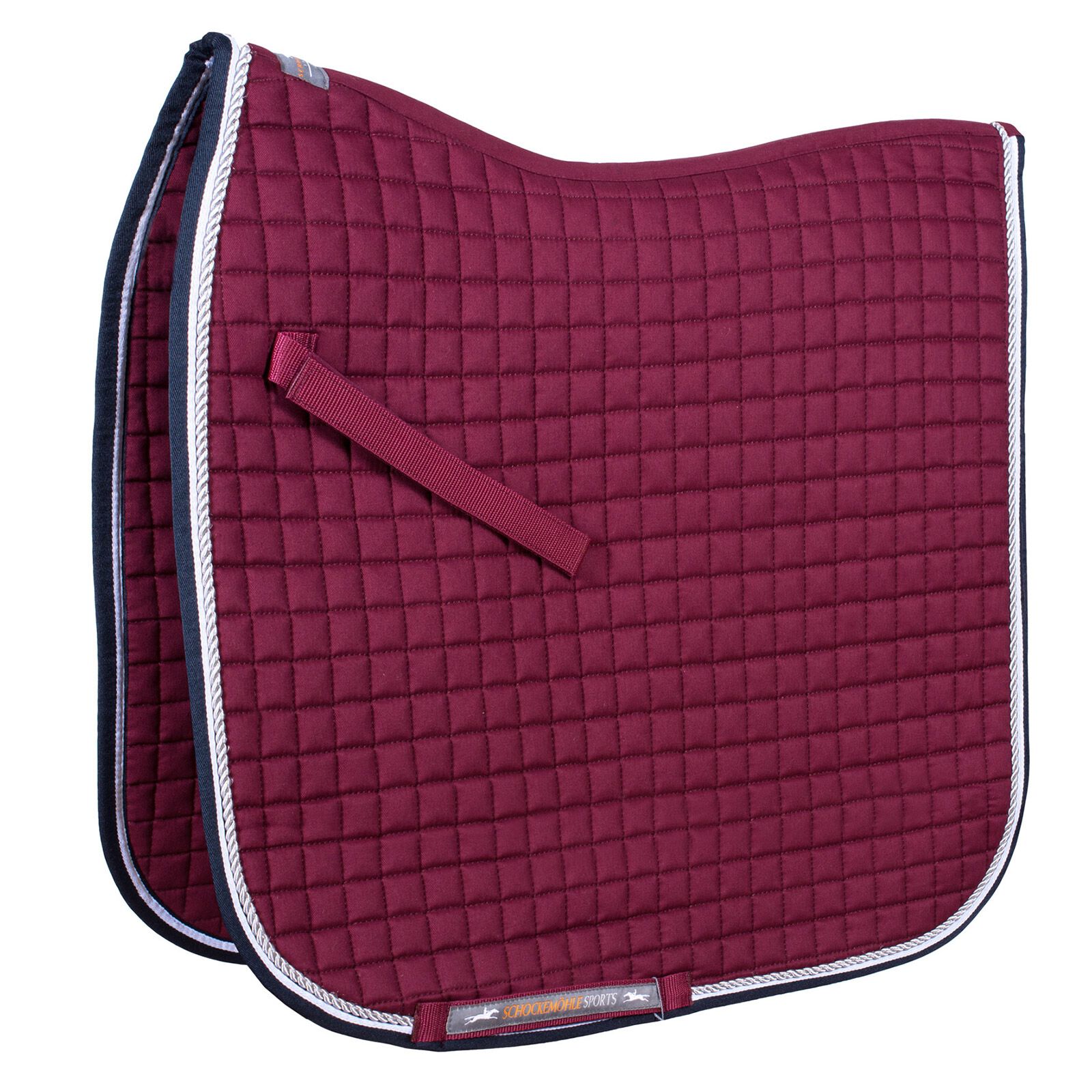 Schockemöhle Sports Neo Star Díjlovas Nyeregalátét, Wine Red, F