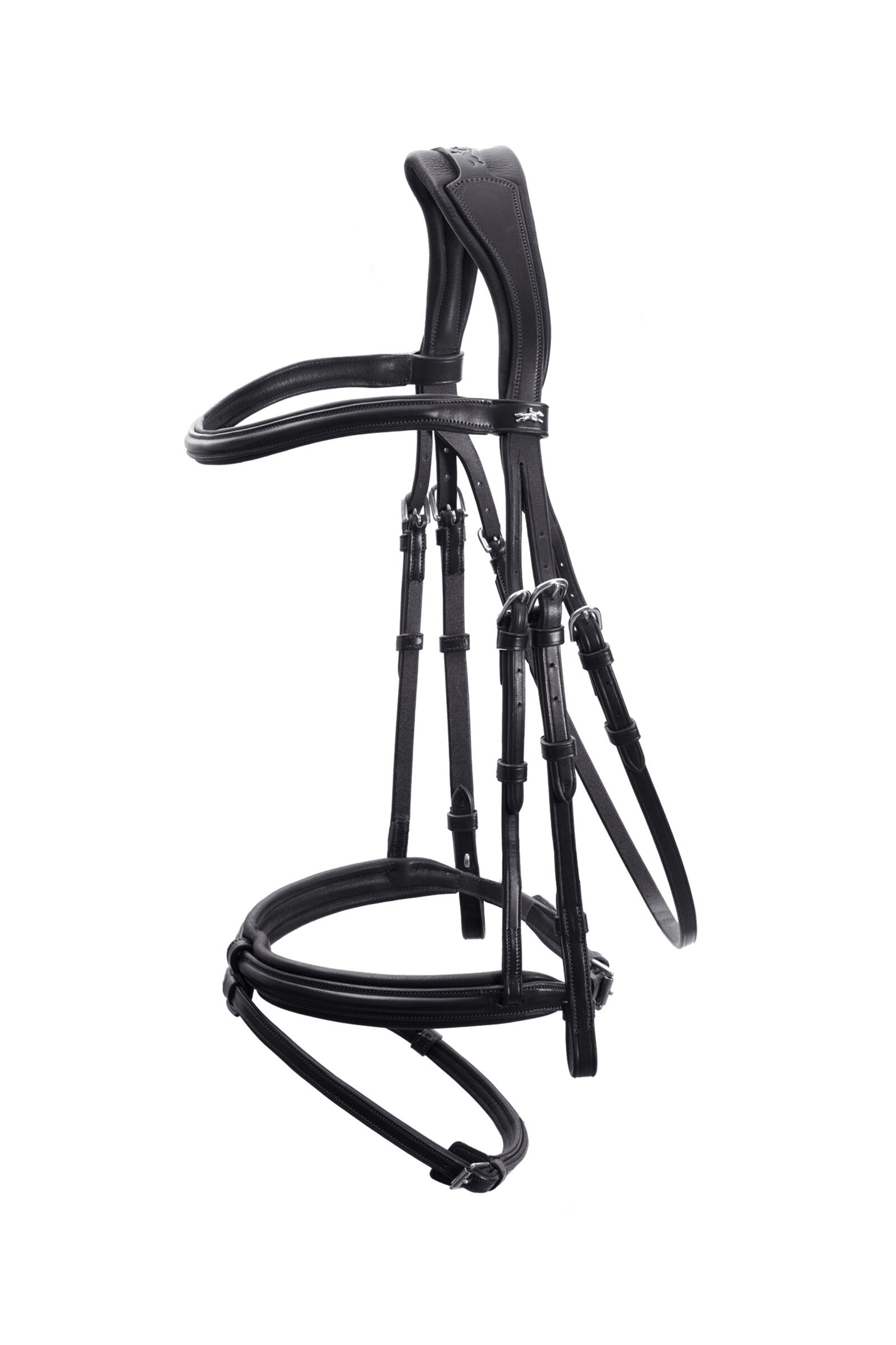 Schockemöhle Sports Tokyo Select Bridle, Black/Silver, F
