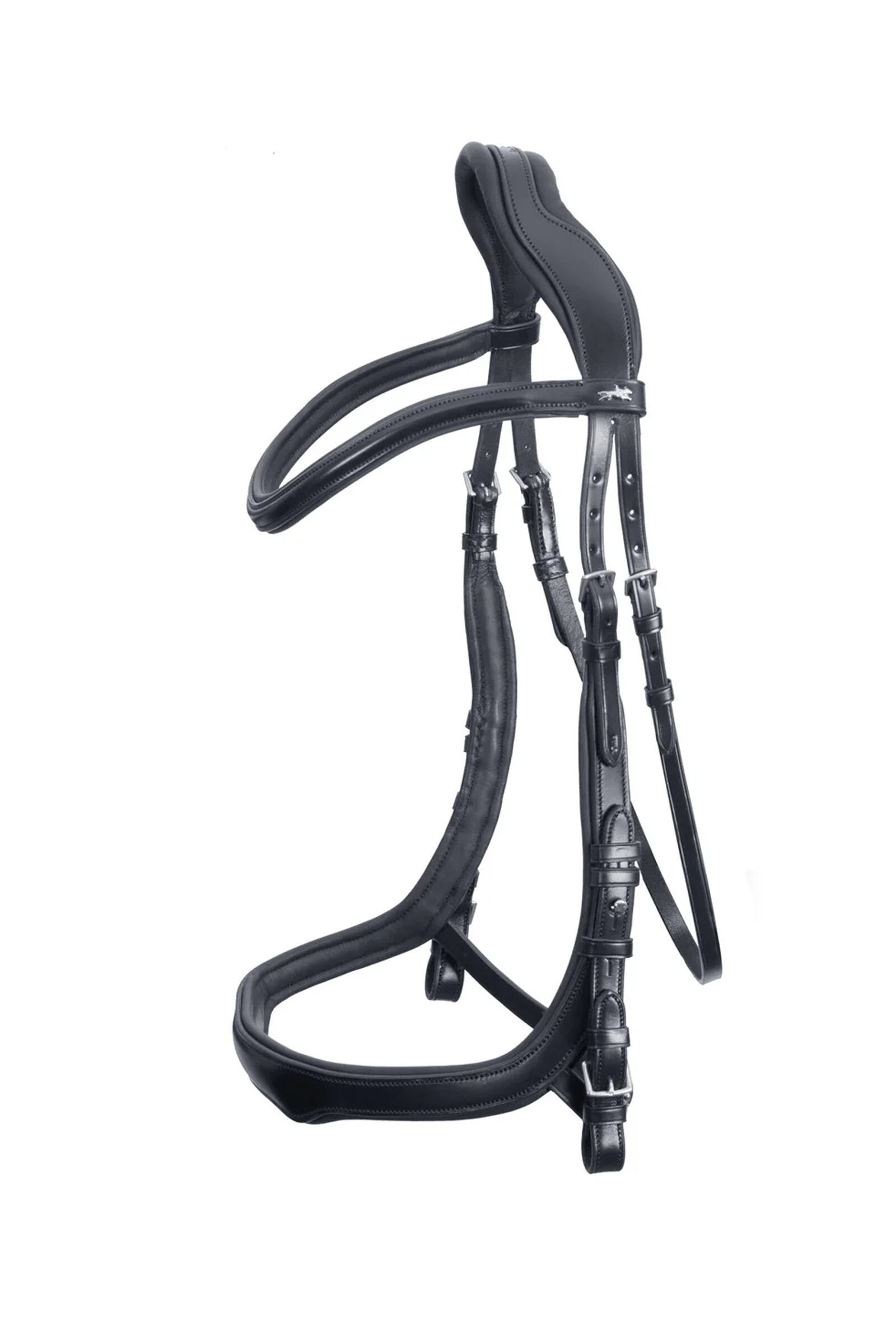 Schockemöhle Sports Equitus Delta Bridle, Black/Silver, C