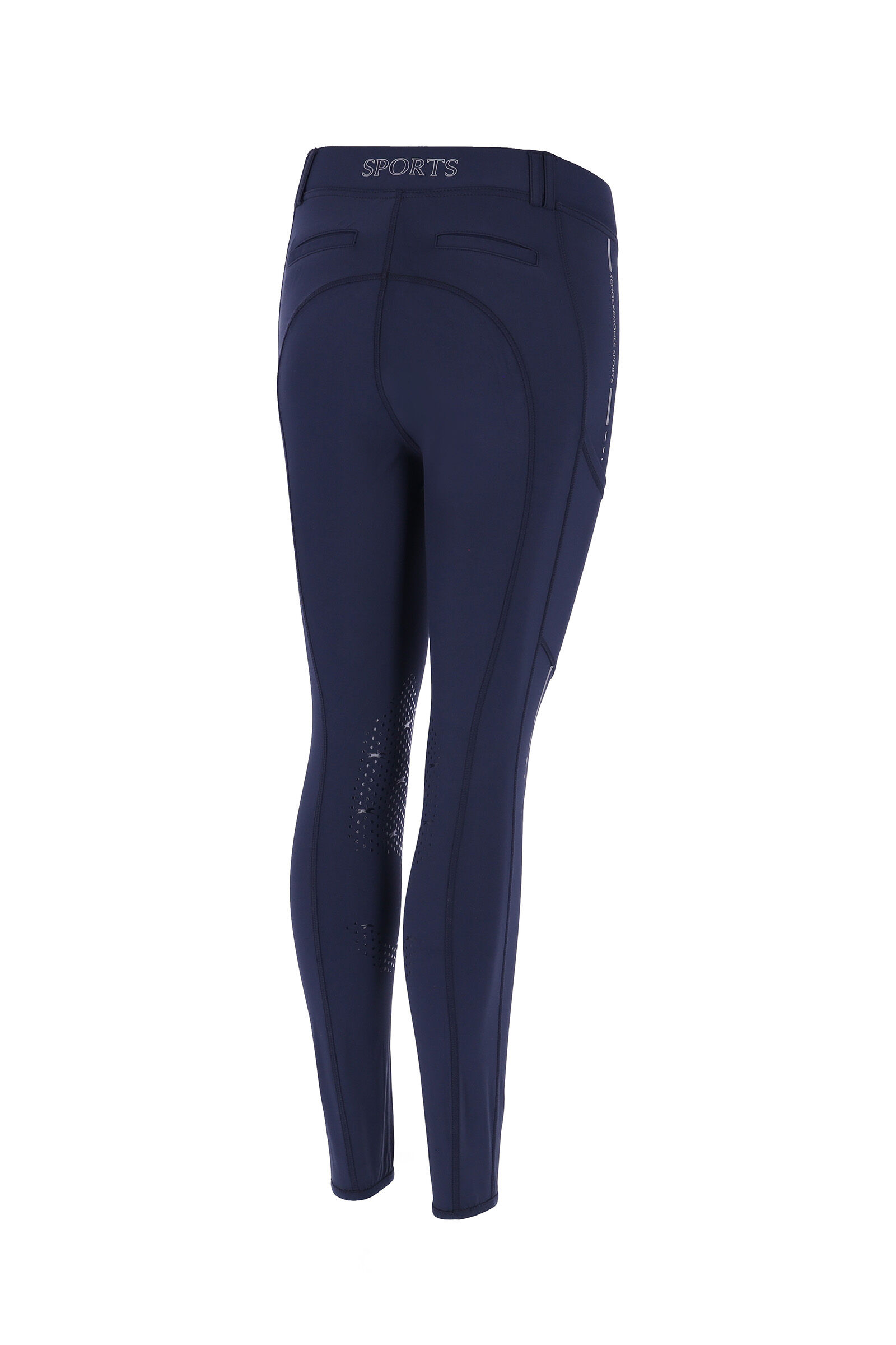 Schockemöhle Sports New Pocket Leggings da equitazione da donna con rinforzo al ginocchio