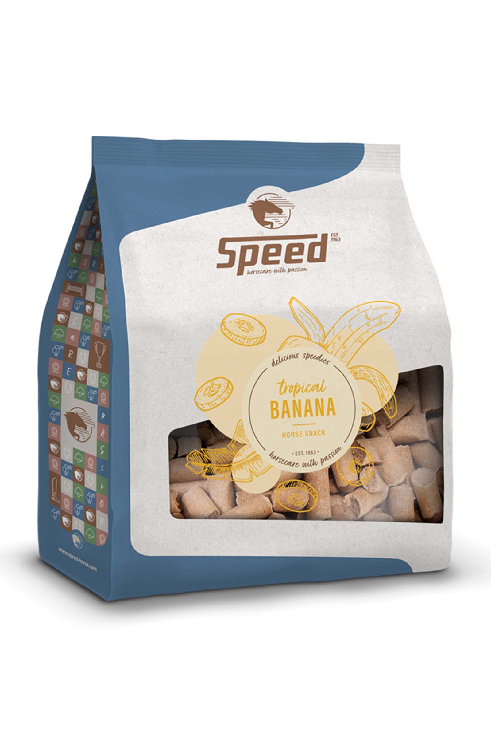 Speed Banana Delicious Speedies, Smakołyki dla koni, 5kg, White/Blue, 5