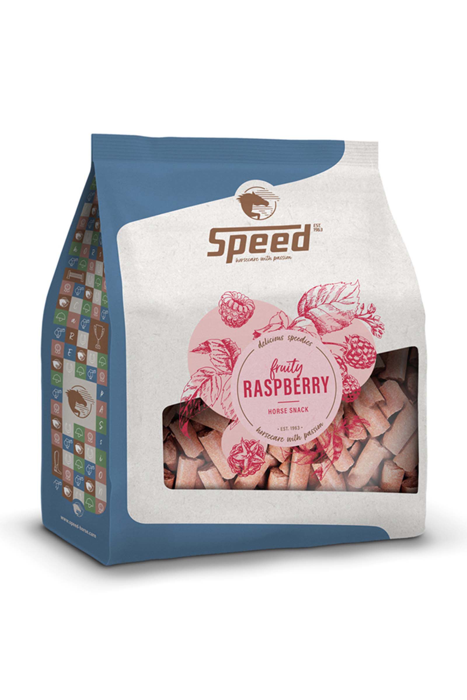Speed Raspberry Delicious Speedies, Smakołyki dla koni, 5kg, White/Blue, 5