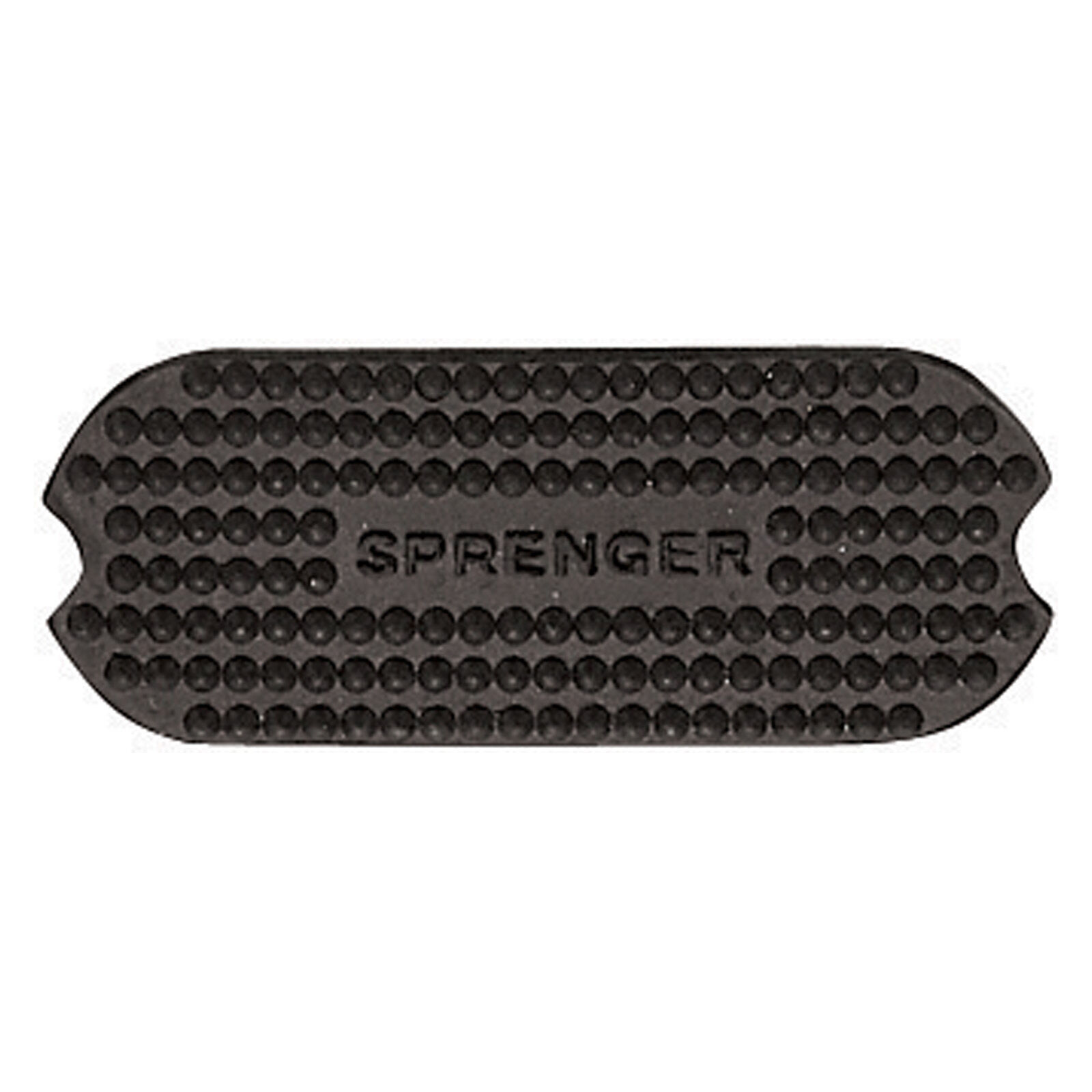 Sprenger System 4 stijgbeugel rubber zooltjes, Black, 120