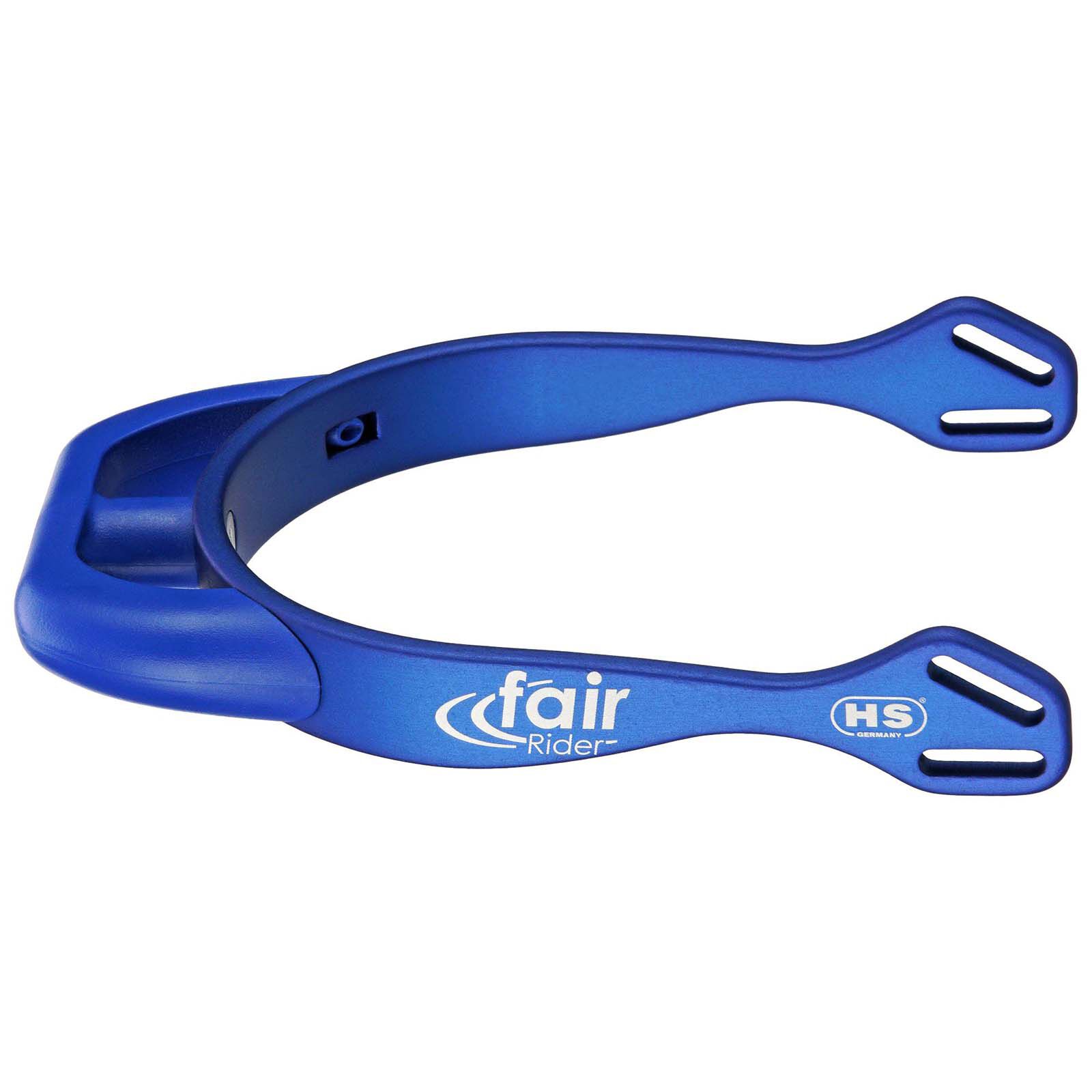 Sprenger FairRider Alumínium Sarkantyú Lapos nyakkal 20mm, Blue/Blue, 20