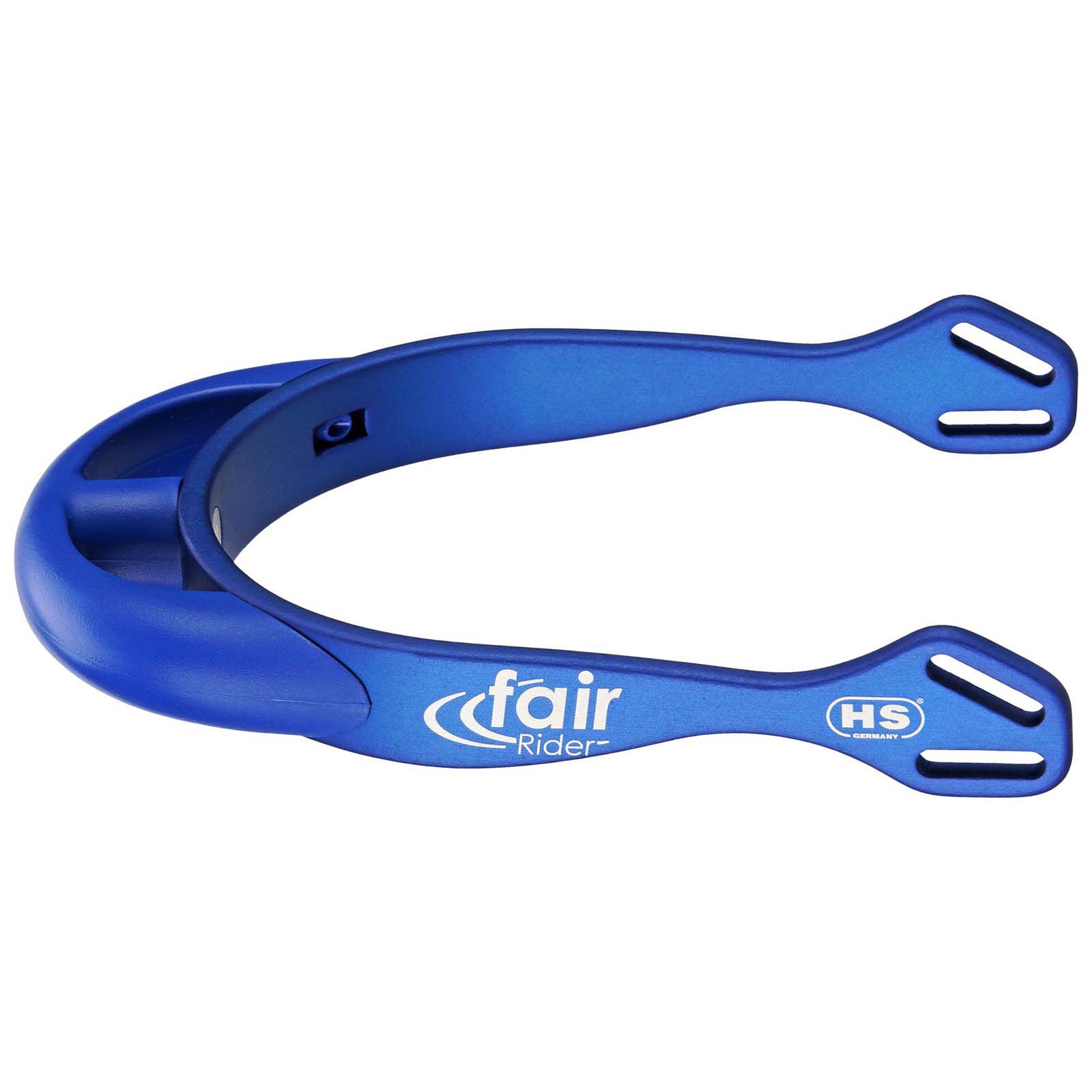 Sprenger FairRider Aluminiowe ostrogi z zaokrągloną końcówką 20mm, Blue/Blue, 20