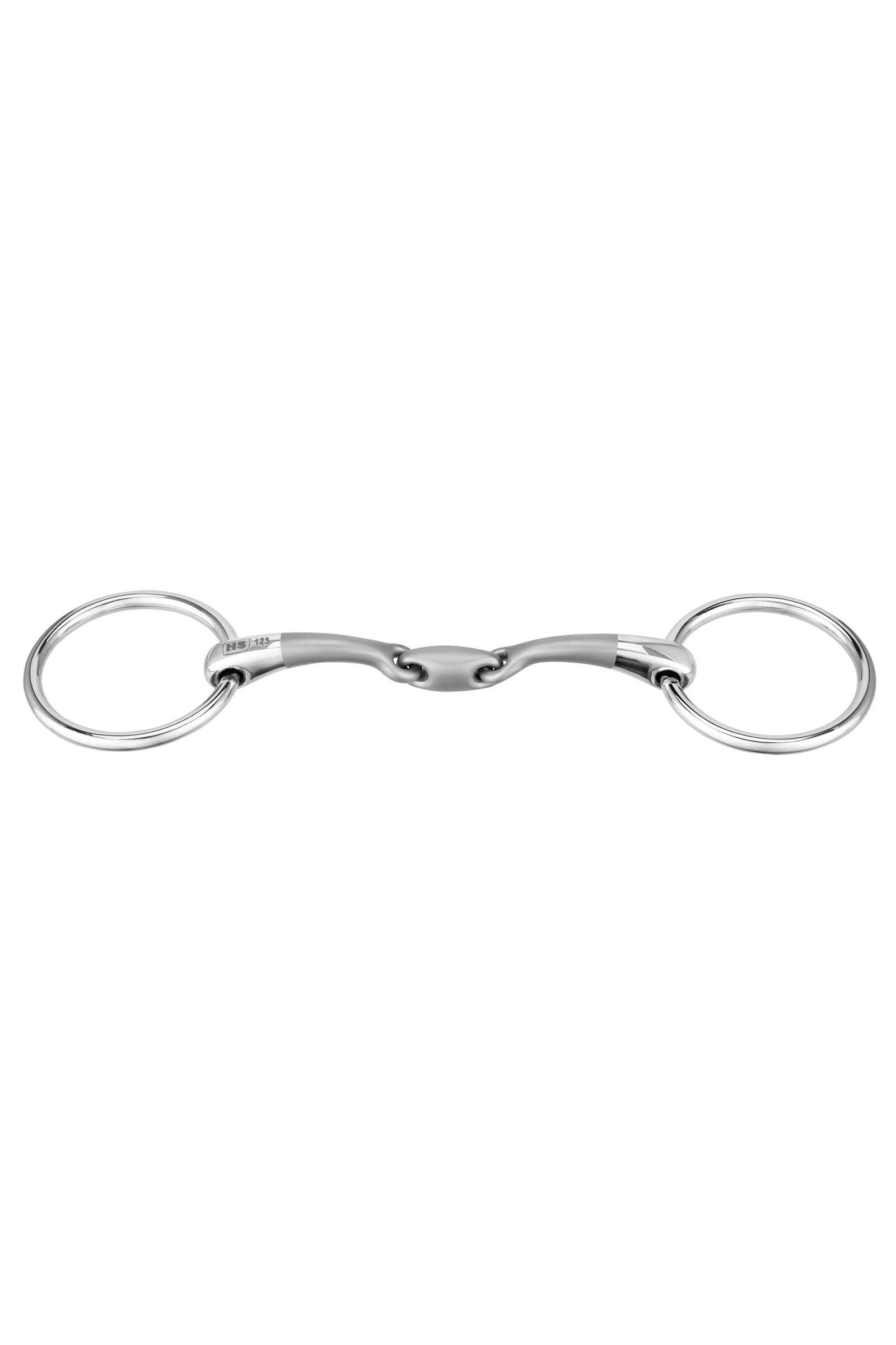 Filet de bride Sprenger Satinox Double Brisure, 12 mm, Silver, 115