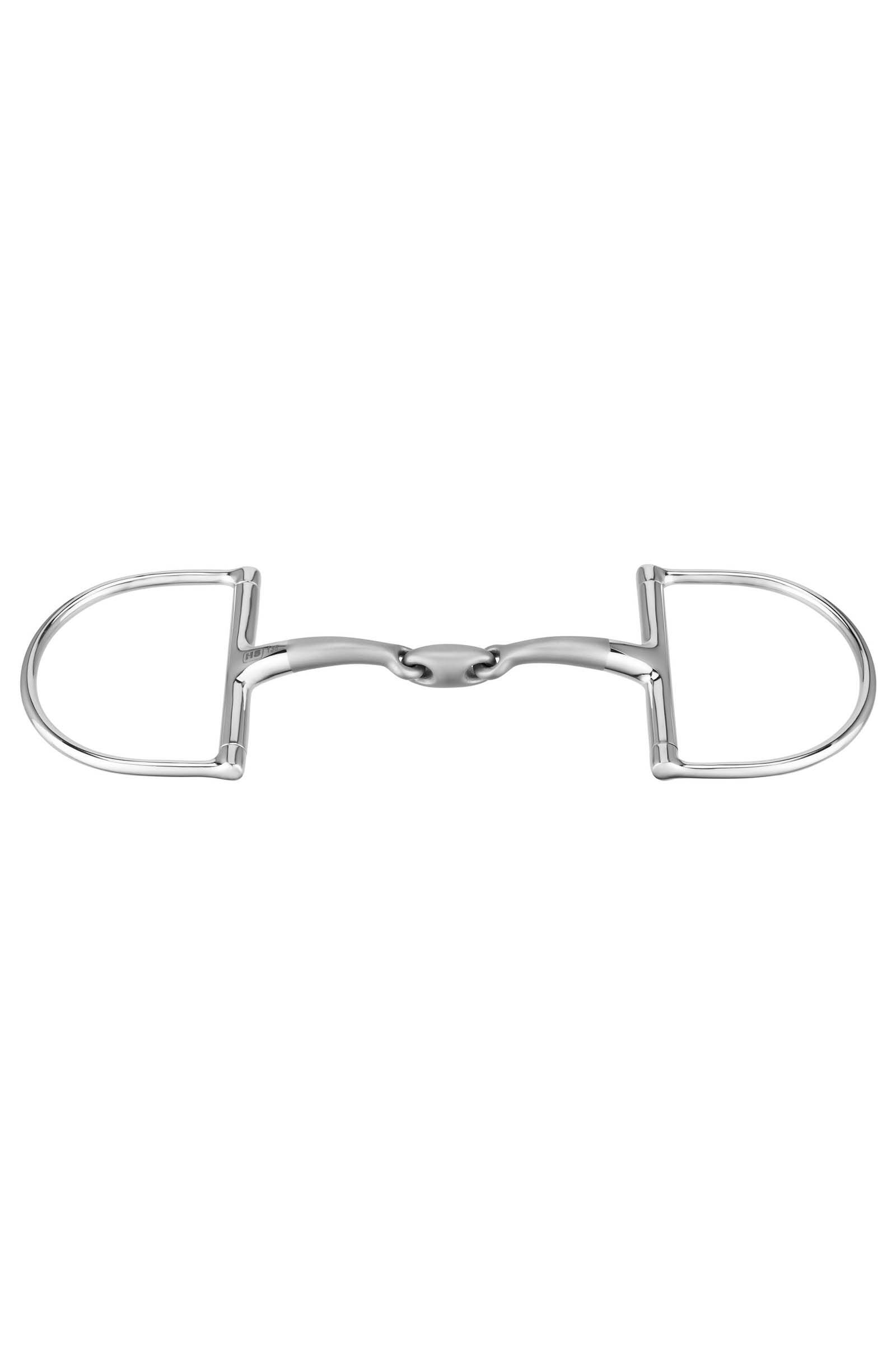Sprenger Satinox tredelat D-Ringsbett, 14 mm, Silver, 115