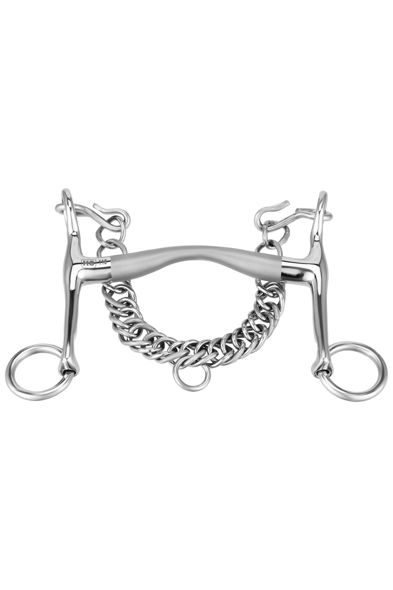 Sprenger Satinox Reitkandare, 14mm, 5cm Anzüge  Silver 105