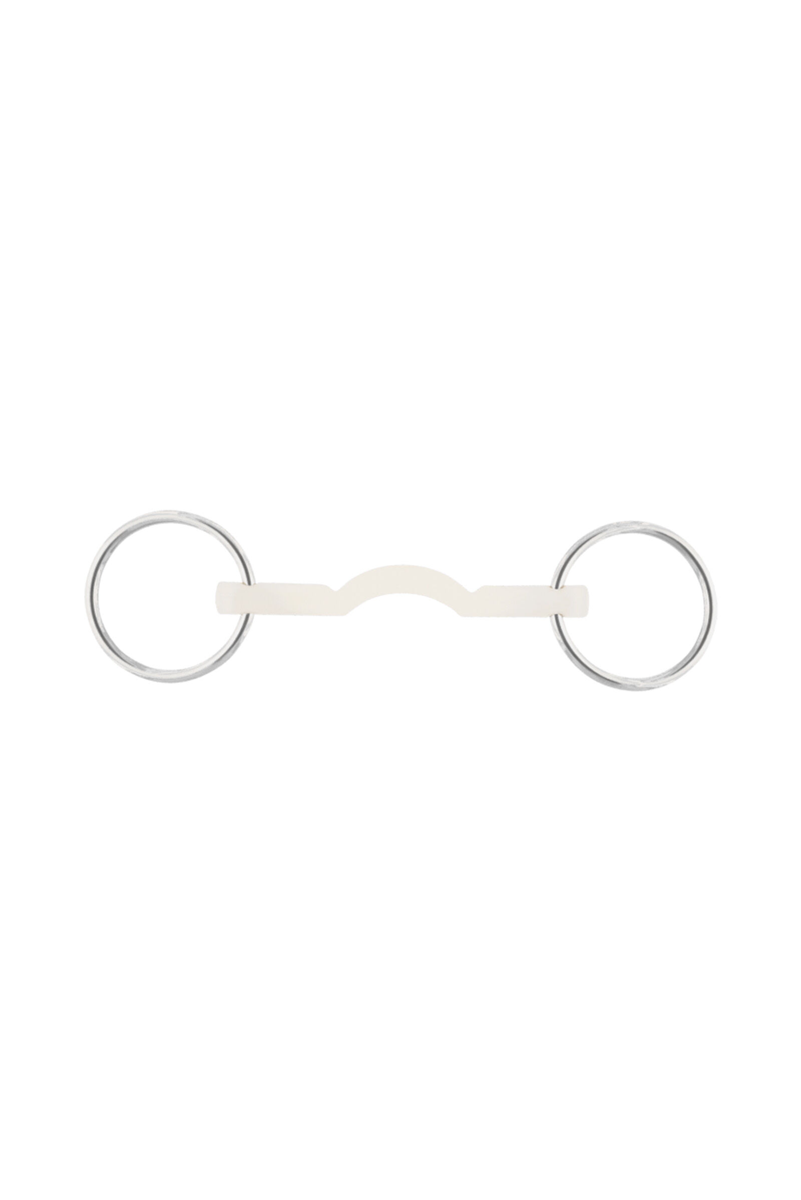 Sprenger Nathe mullen mouth bitt, 15mm, myk, med port (70mm ring)