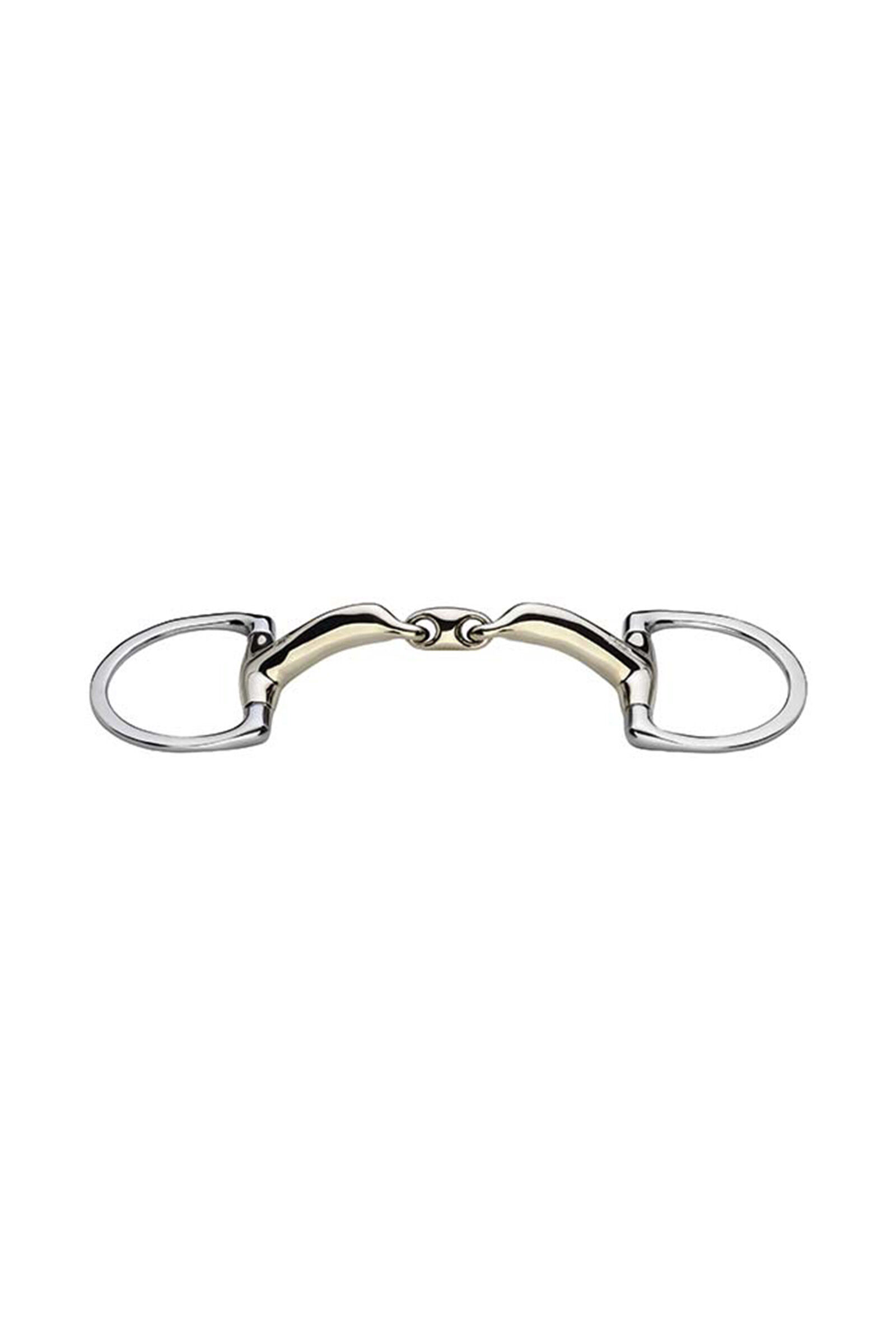 Sprenger Novocontact mors à olives avec anneaux en D, double brisure, Sensogan, 16 mm