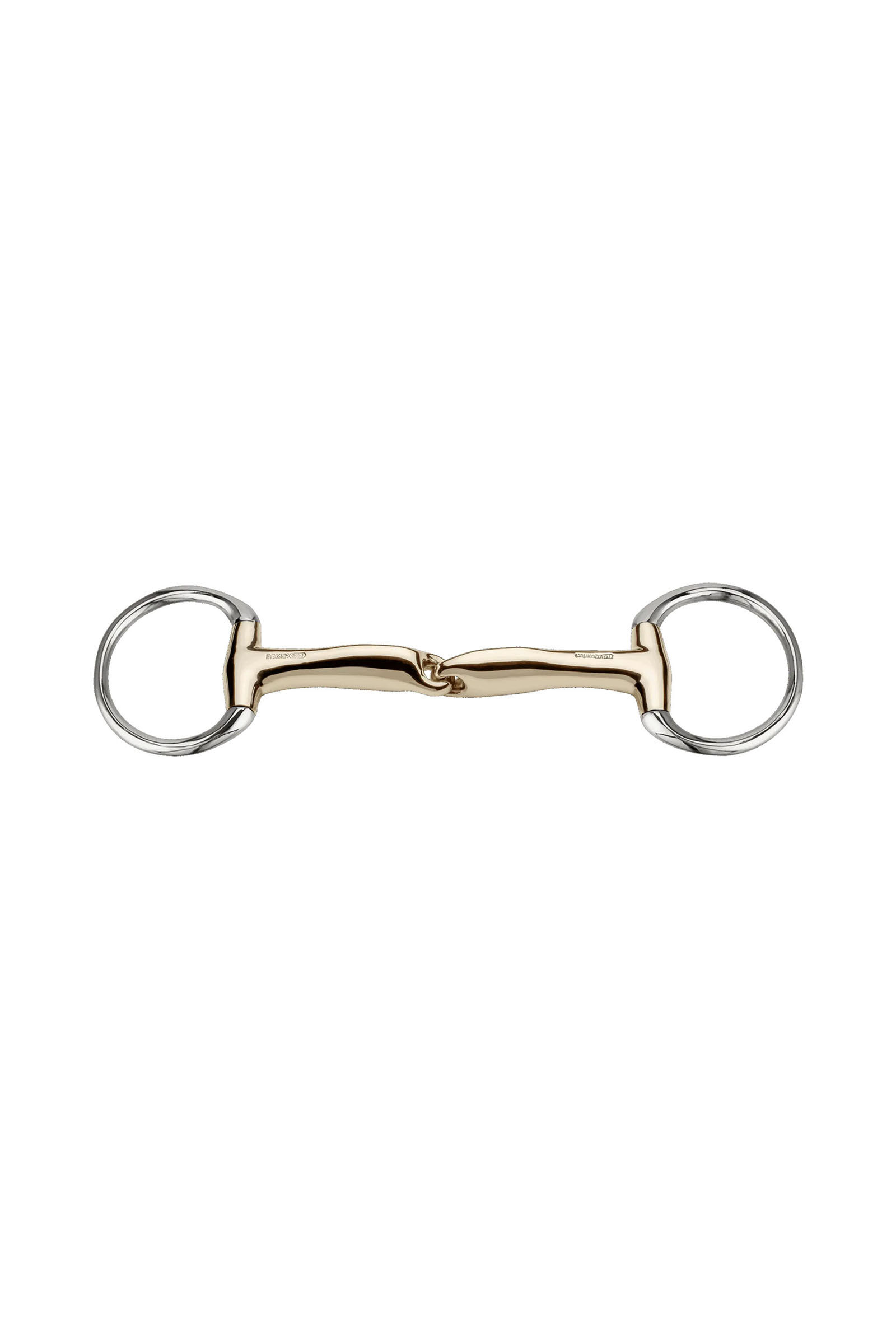 Sprenger Novocontact Olivenkopfgebiss 14 mm einfach gebrochen Sensogan mit D-förmigen Ringen