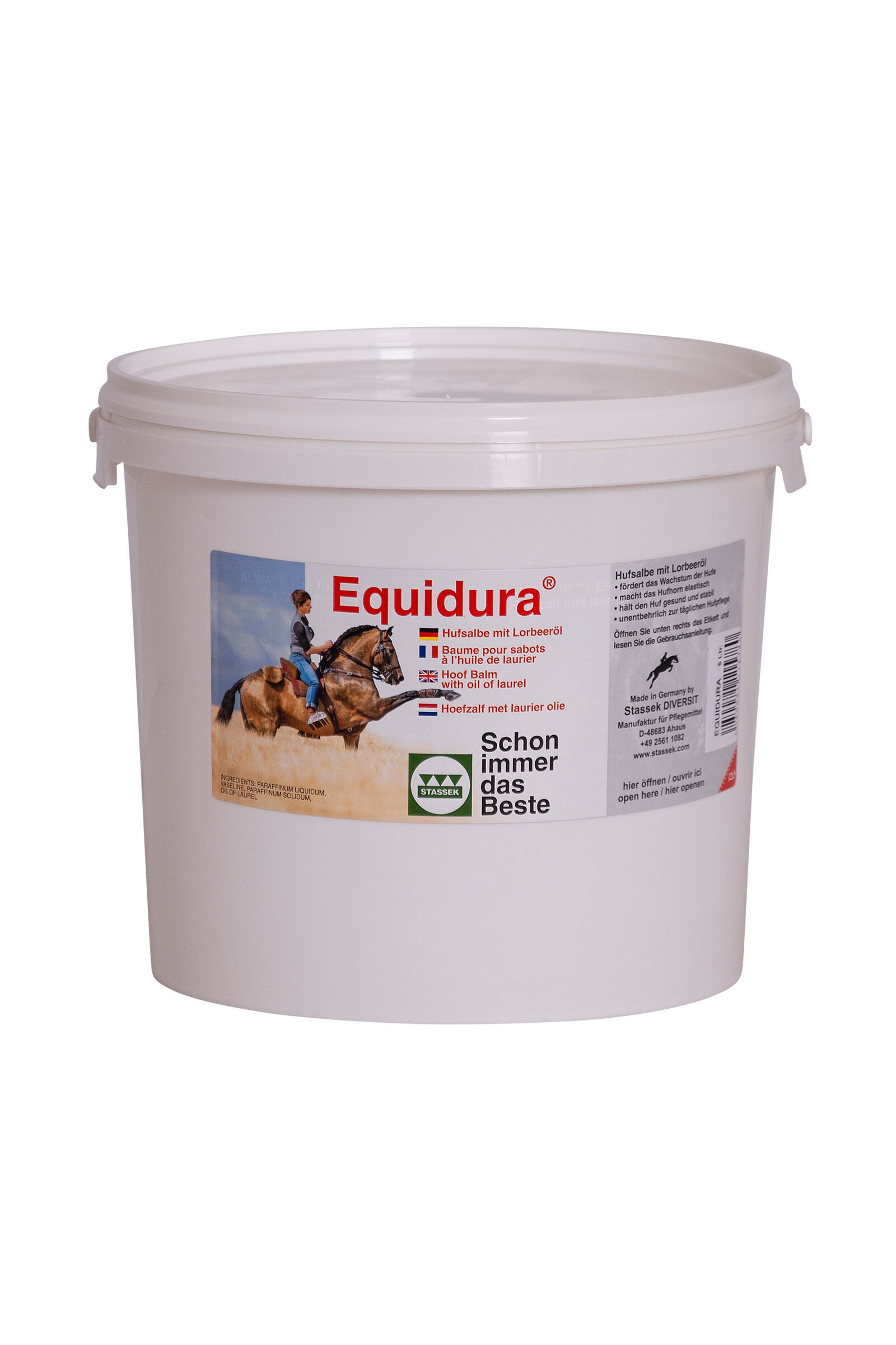 Stassek Equidura Hovbalsam, 5 liter, Natural, 5000