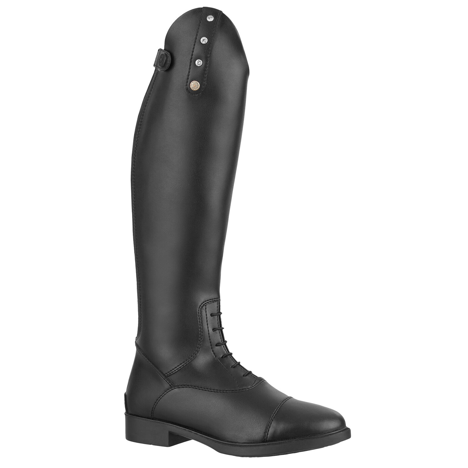 Suedwind Footwear Kids Fun Glitter Winter Tall Boot, Children, Black, 35
