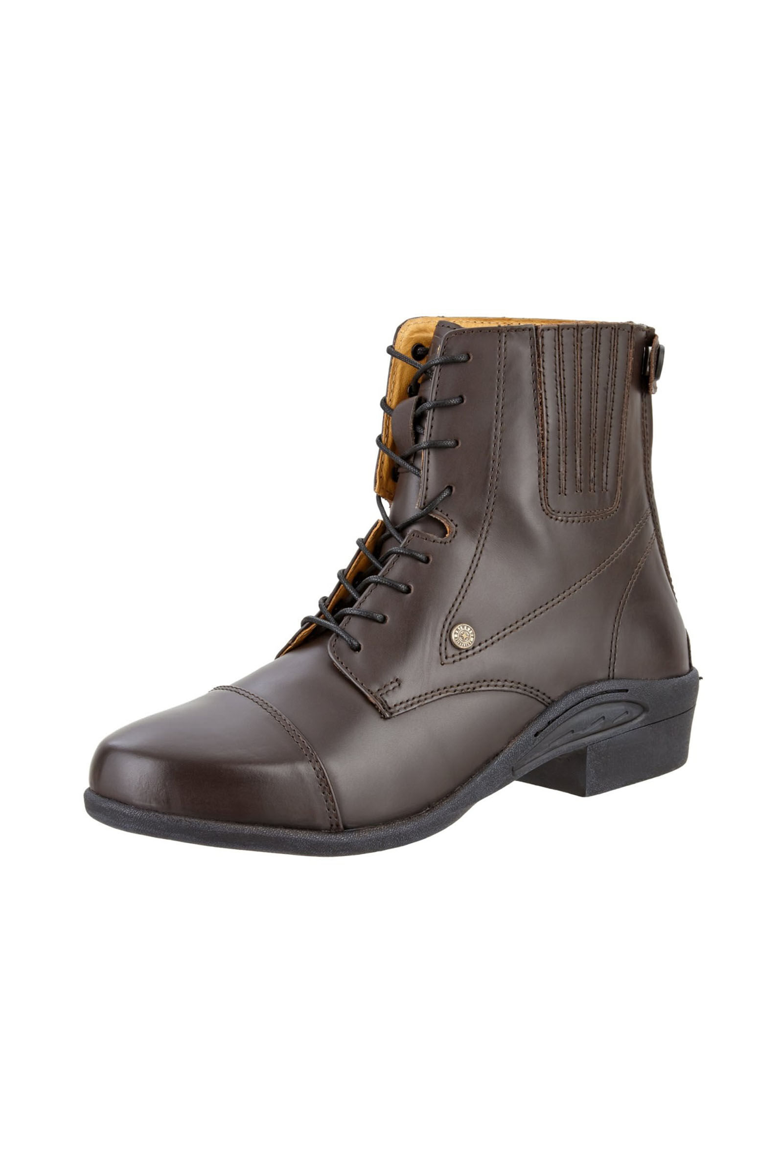 Suedwind Footwear Ultima BZ Lace, hátsó cipzár és fűző, Brown, 38.5R