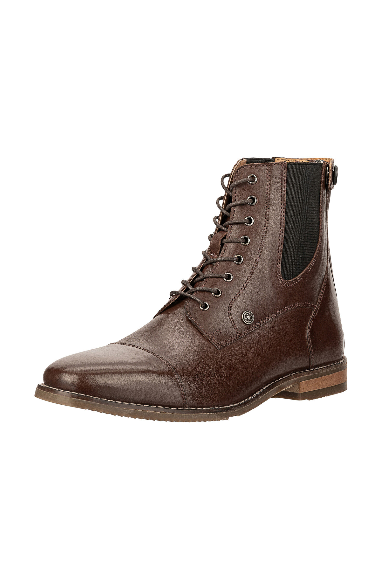 Suedwind Footwear Florentina Hátul Cipzáras Fűzős Jodhpur Cipő