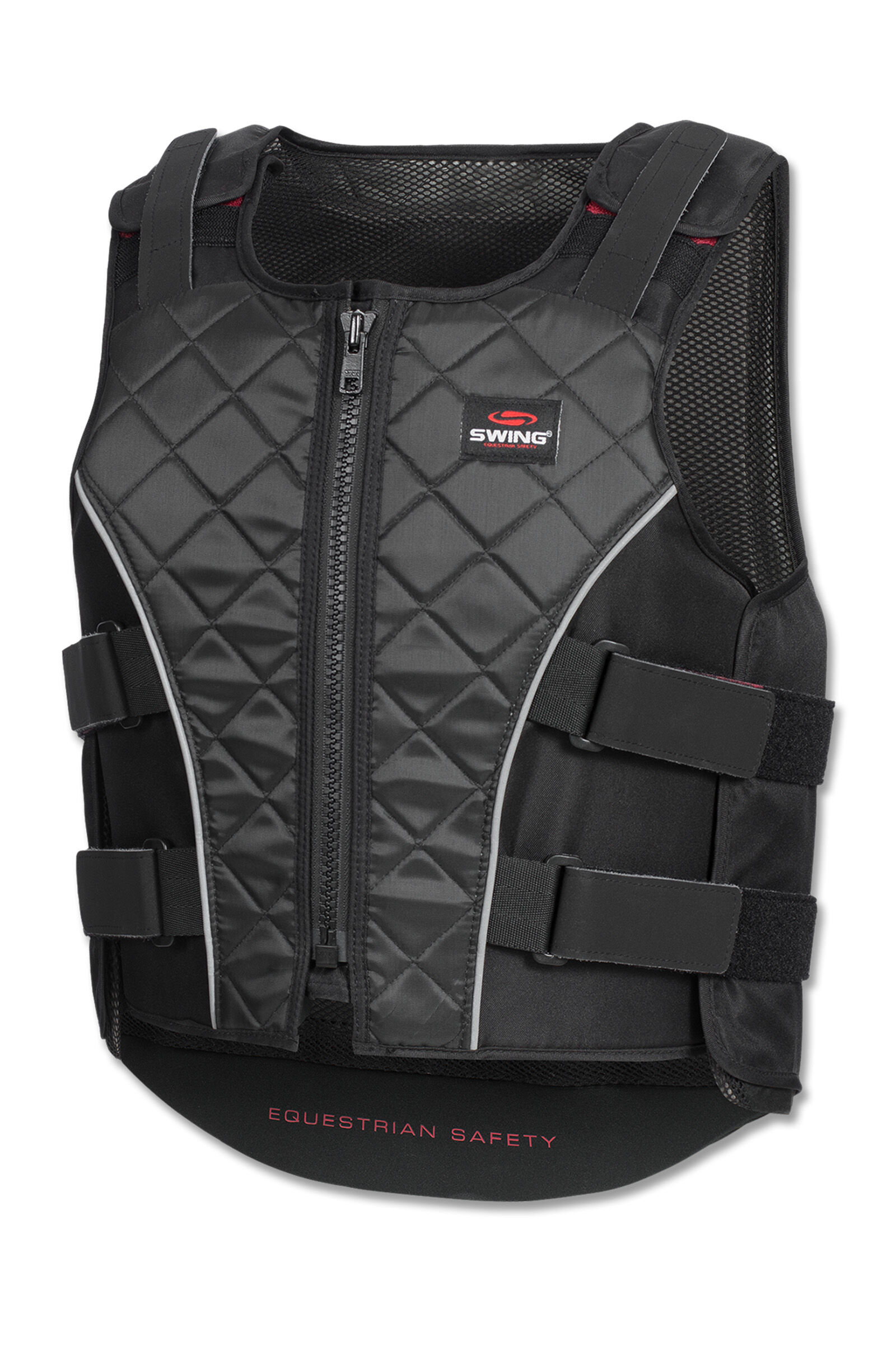 SWING P19 sikkerhetsvest til barn, Black, JRXXS