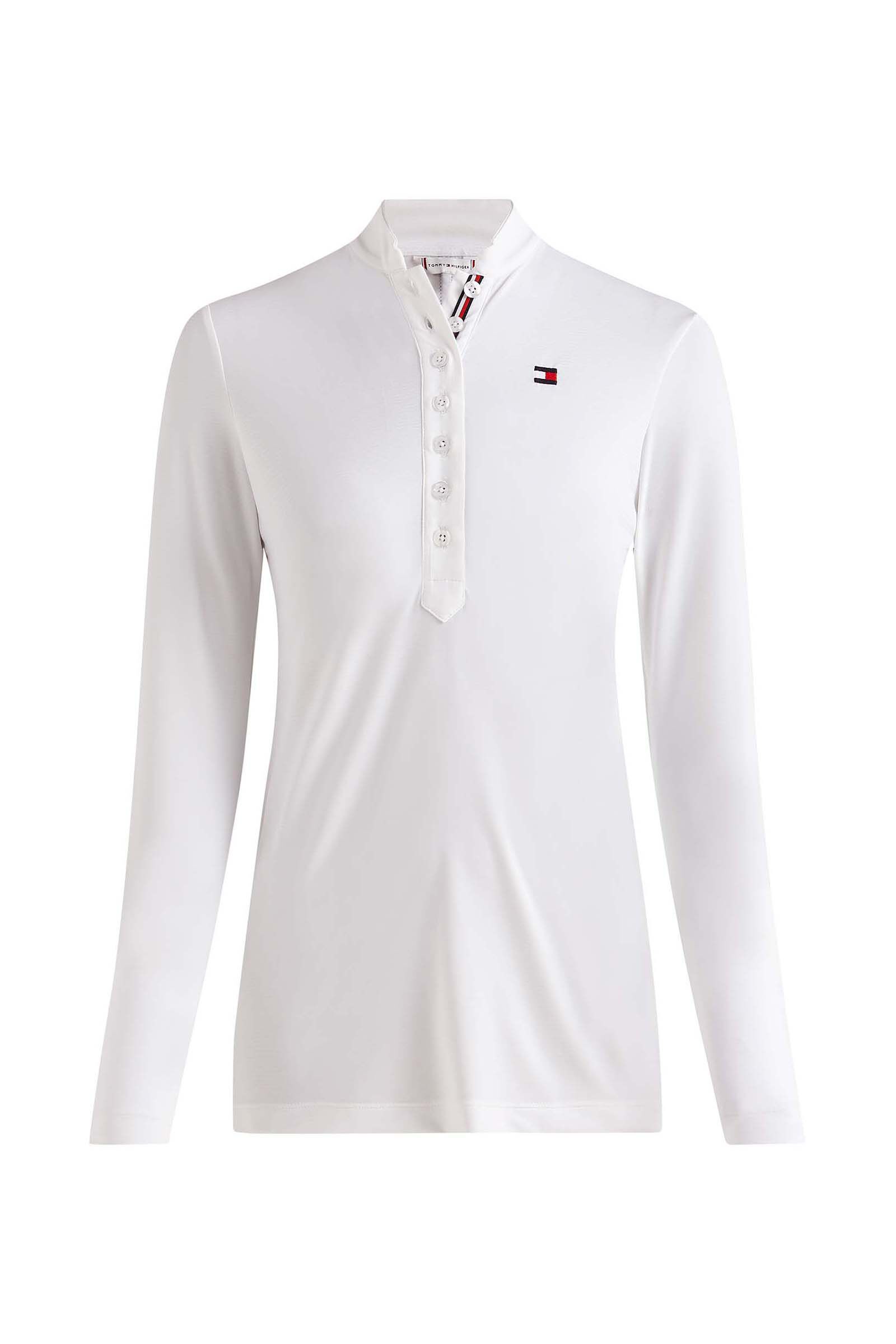 Tommy Hilfiger Equestrian Longsleeve Wedstrijdshirt, dames