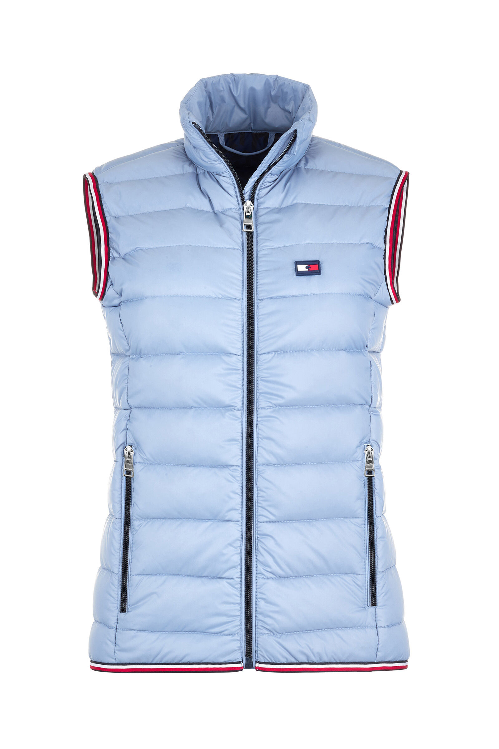 Tommy Hilfiger Equestrian Light Re-Down Women's Bodywarmer, Moonlight Blue, 40