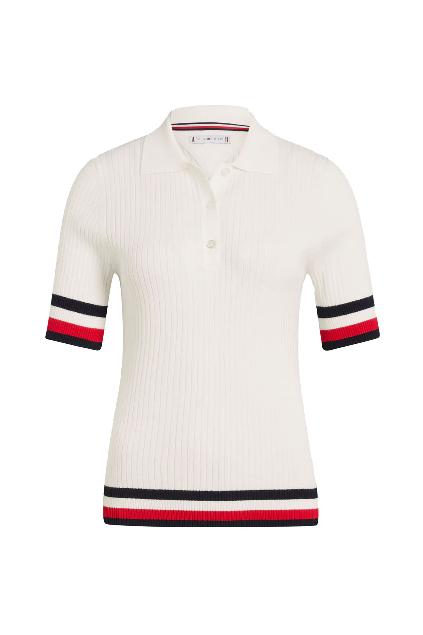 Tommy Hilfiger Equestrian Lenox stickad piké