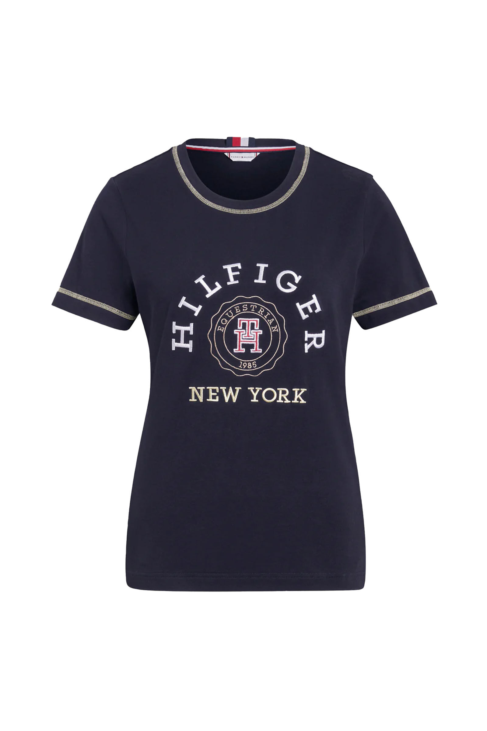 Tommy Hilfiger Equestrian Newport grafisk t-shirt