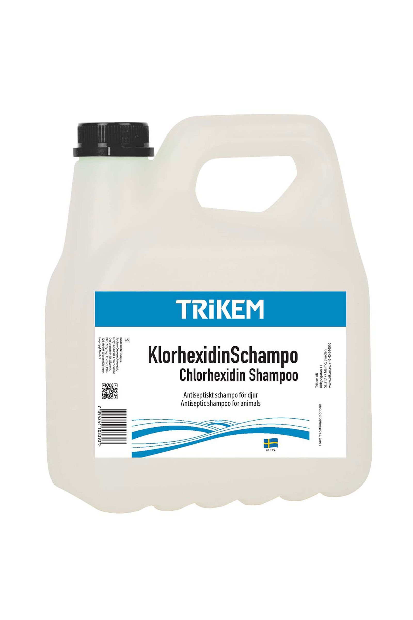 Trikem Klorhexidinshampo, 3000 ml