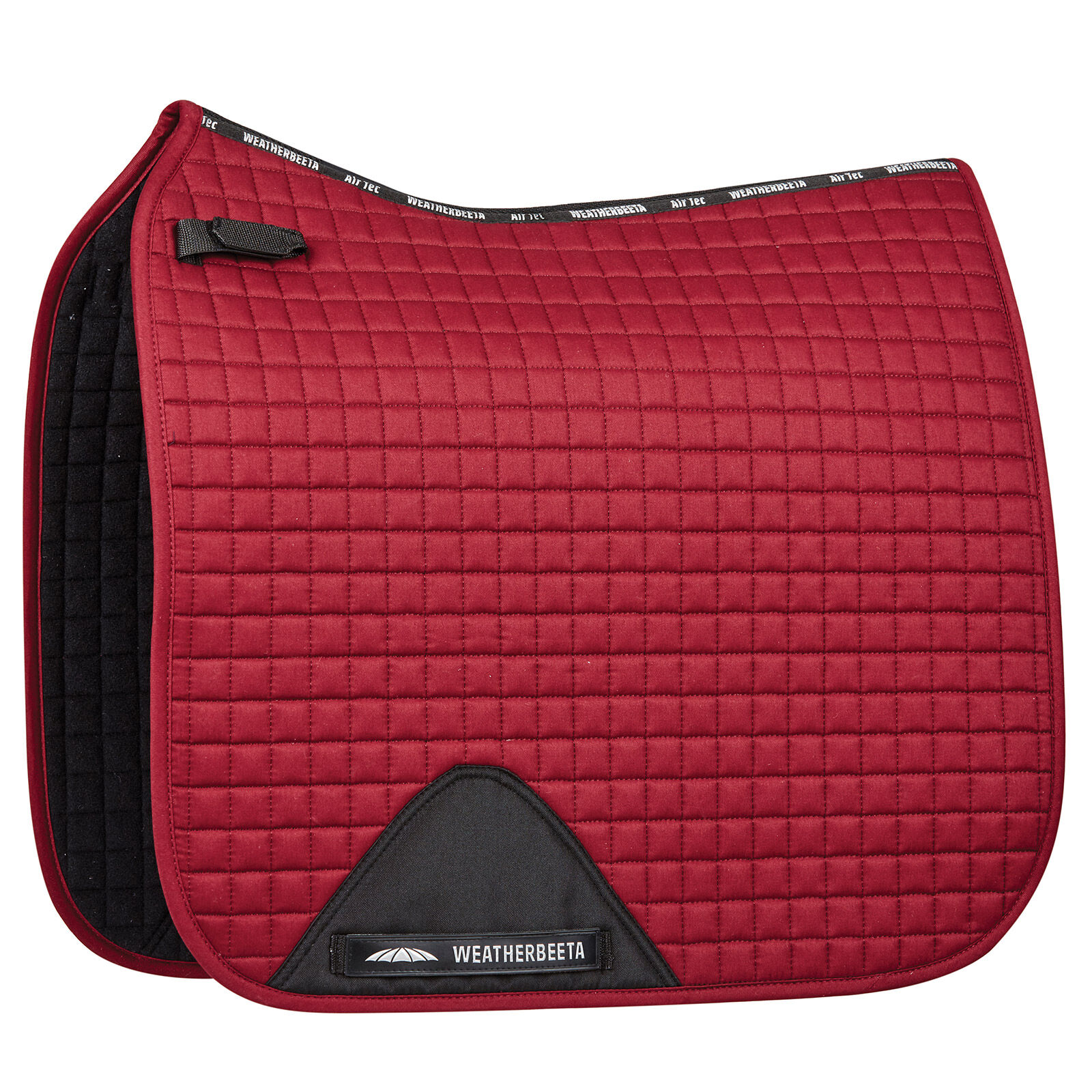 Weatherbeeta Prime Dressage Saddle Pad, Dark Red, F
