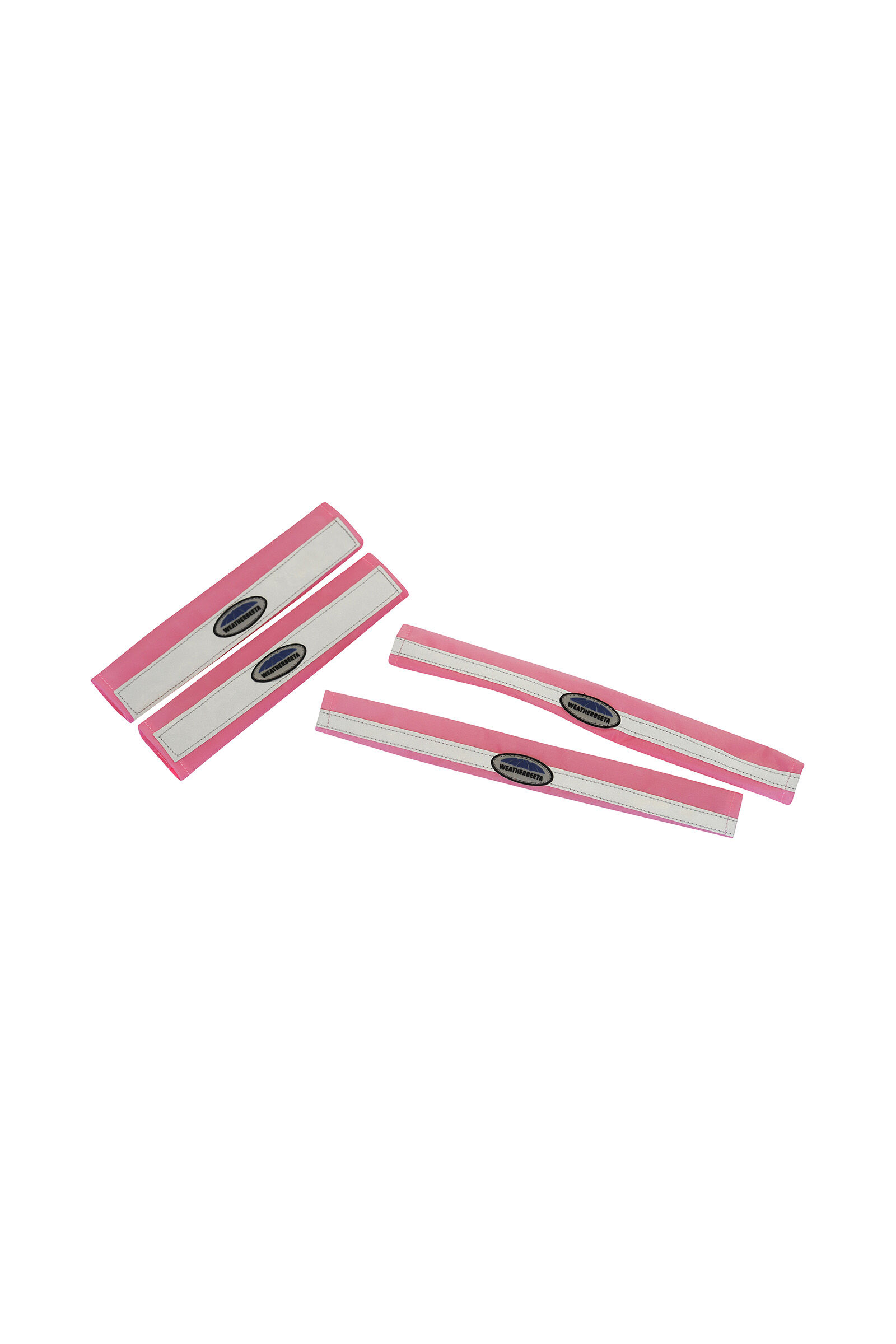 Weatherbeeta Reflecterende Hoofdstel Kit (4 stuks), Pink, ONE SIZE