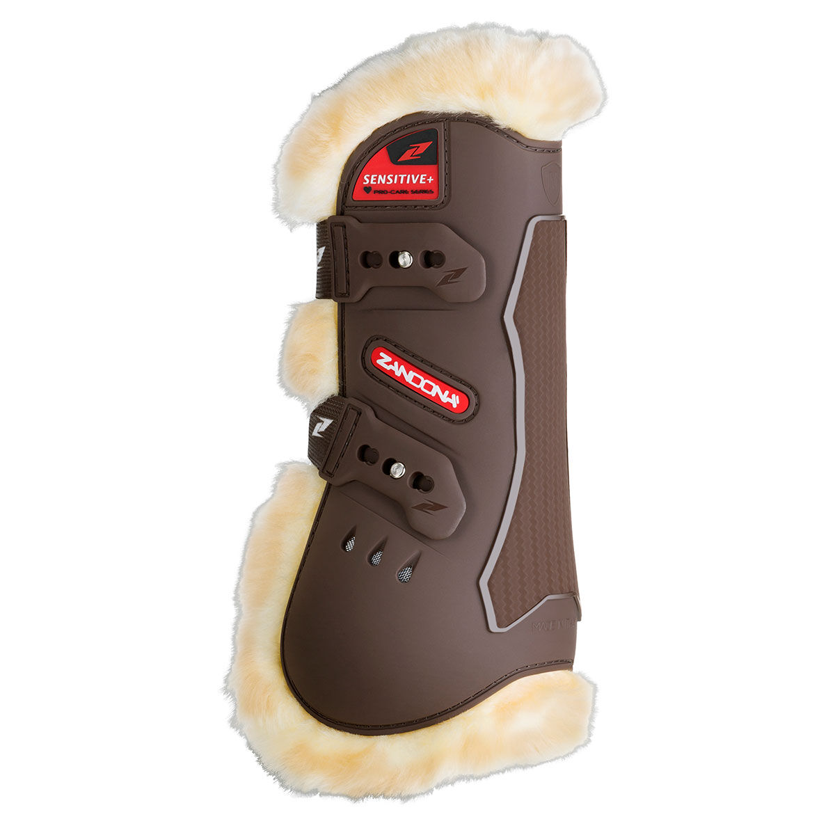 Zandona Sensitive+ Tendon Boots, Brown, L