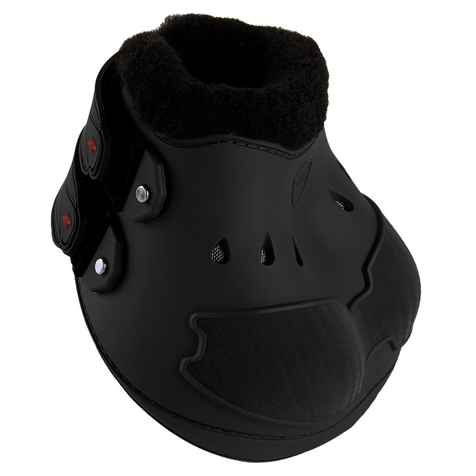 Cloches protège-glomes à velcro Zandona Carbon Air, Black, L/XL