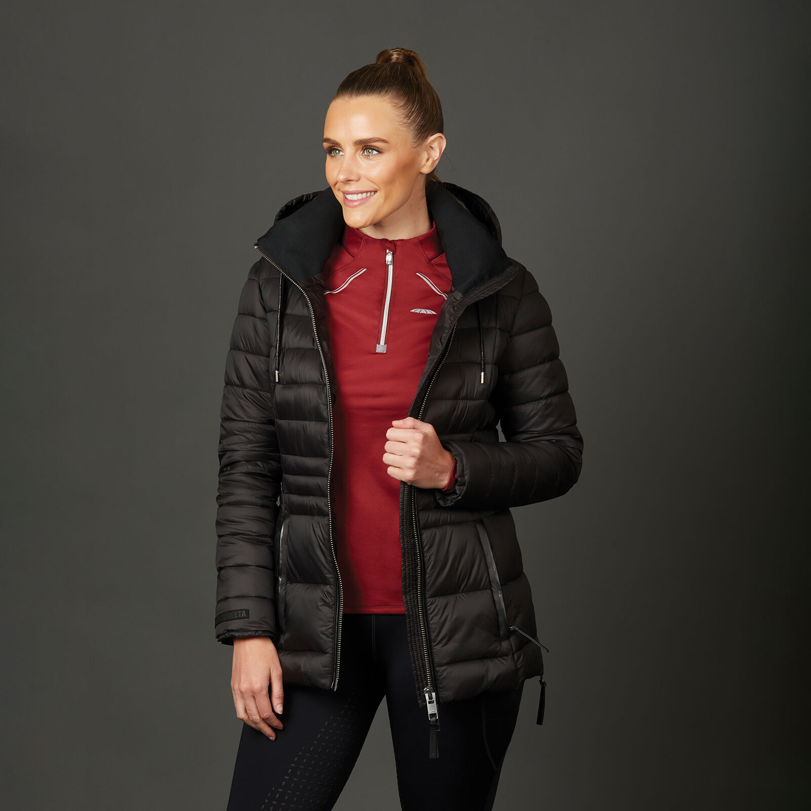 Harper luxe clearance quilted coat