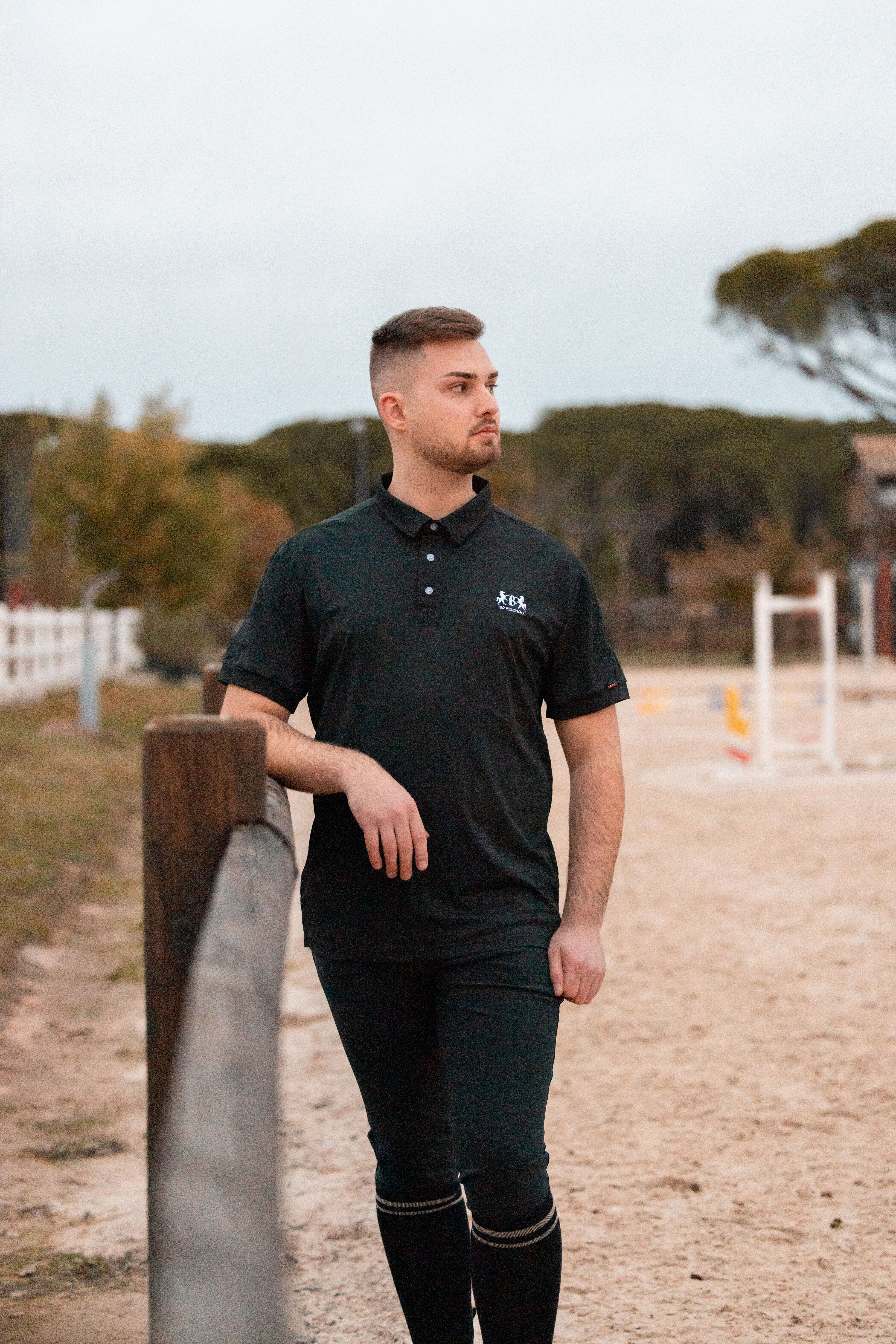 B Vertigo Flynn Men s Functional Polo Shirt