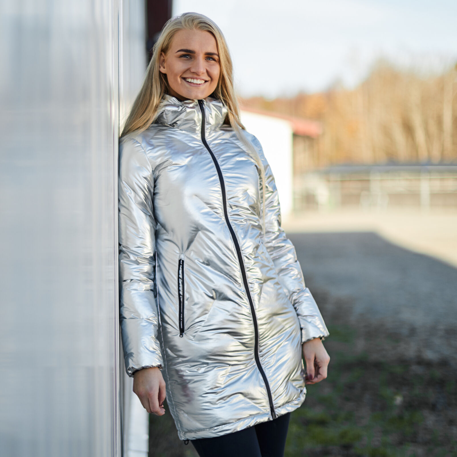 Waterproof riding jacket top