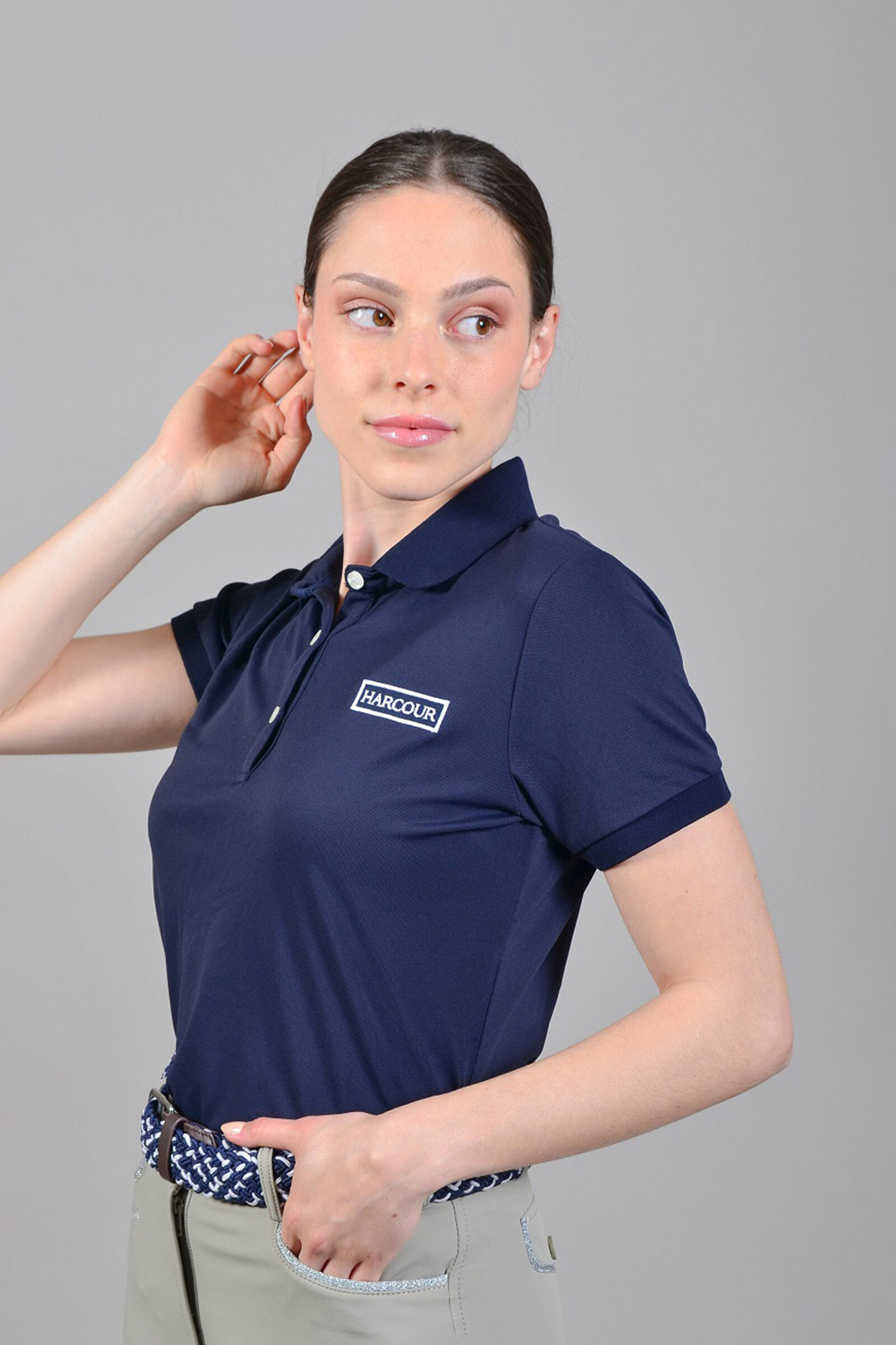 Women's equestrian polo top shirts