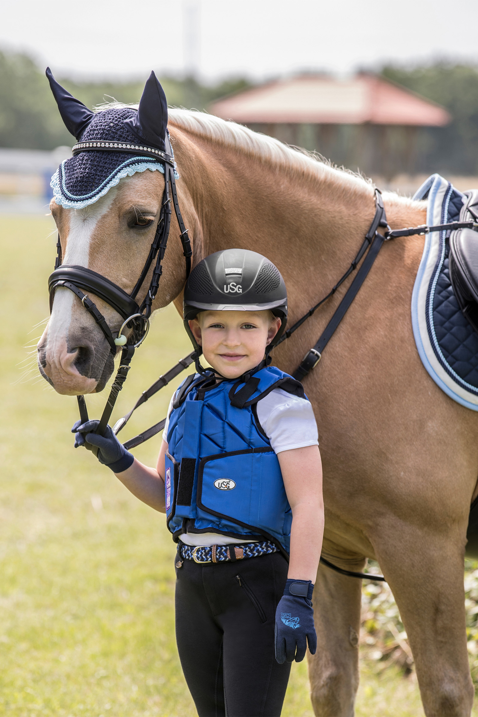 Chaleco Seguridad Flex-Pro HKM Tienda Hu00edpica Espacio Horse